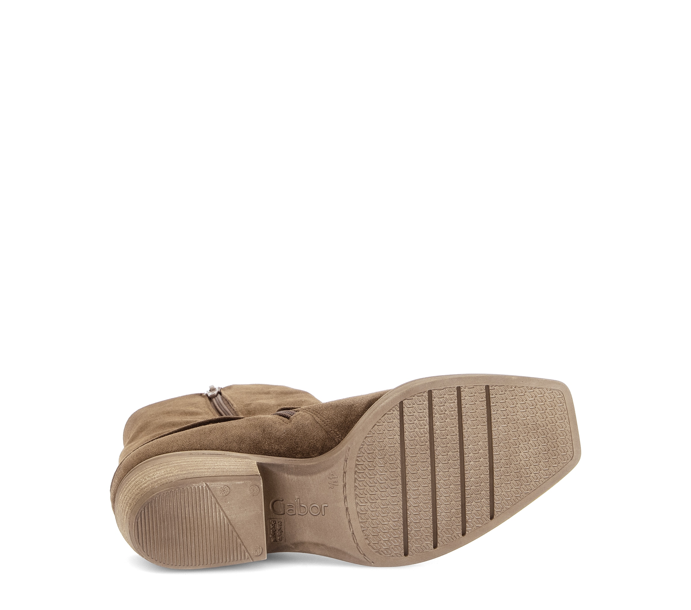 Gabor Westernstiefelette  Blockabsatz, Cowboyboots mit angenähter Gamasche, Weite G (= weit)