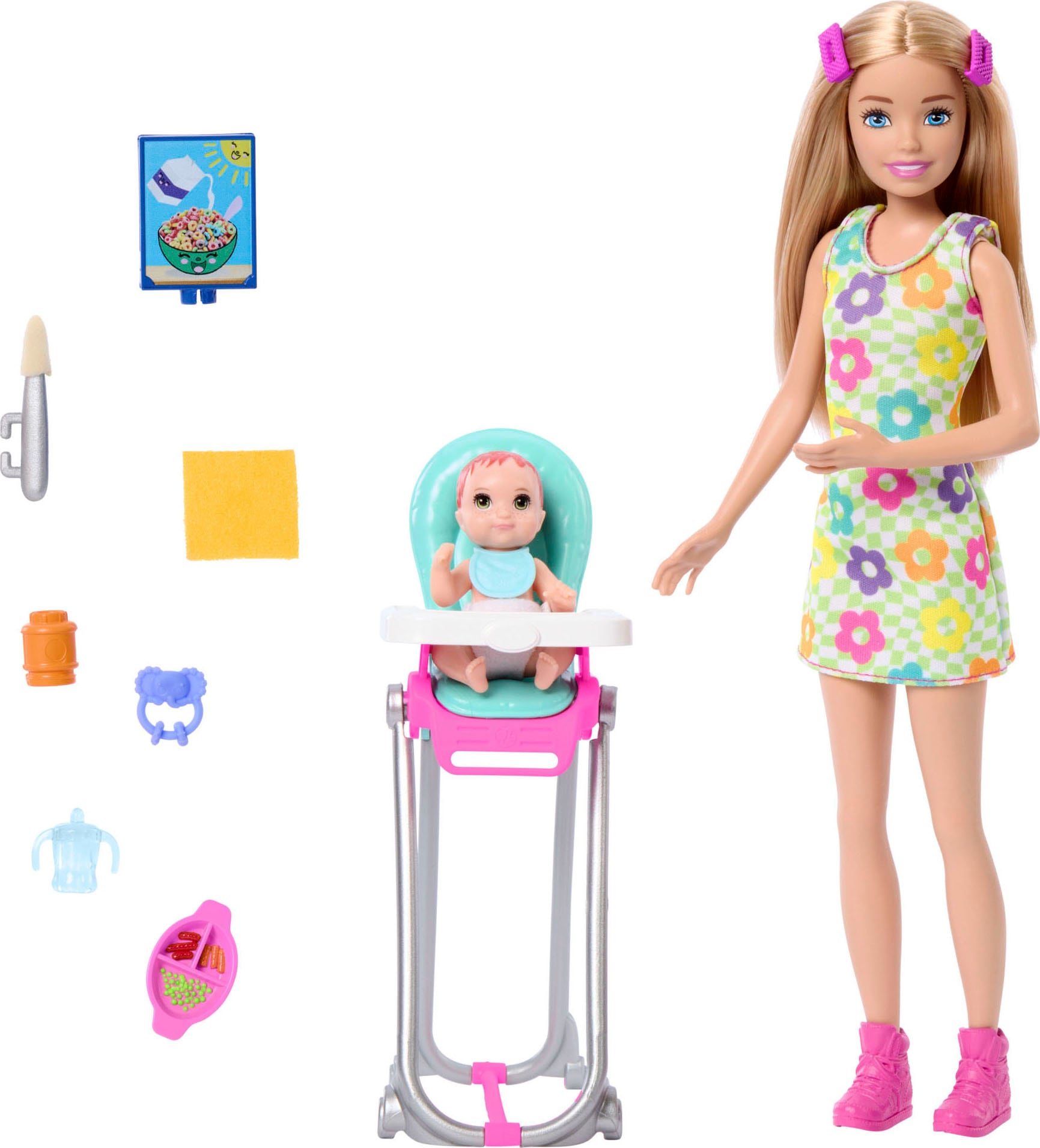 Barbie Anziehpuppe »Skipper Babysitters Inc.«, mit Farbwechseleffekten