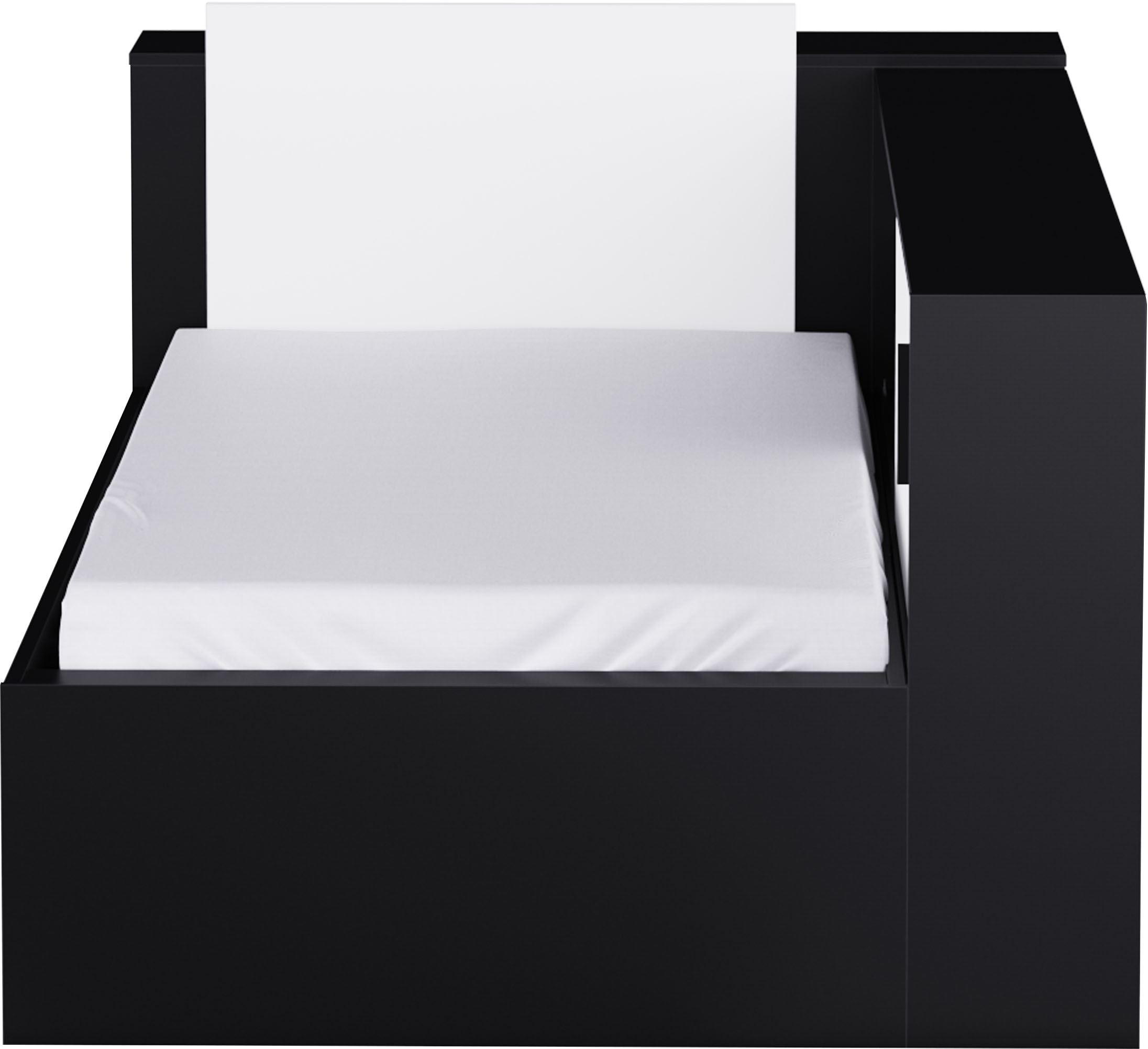 Demeyere GROUP Stauraumbett »DREAMPAD Bett 90x190/200 mit Ablage«
