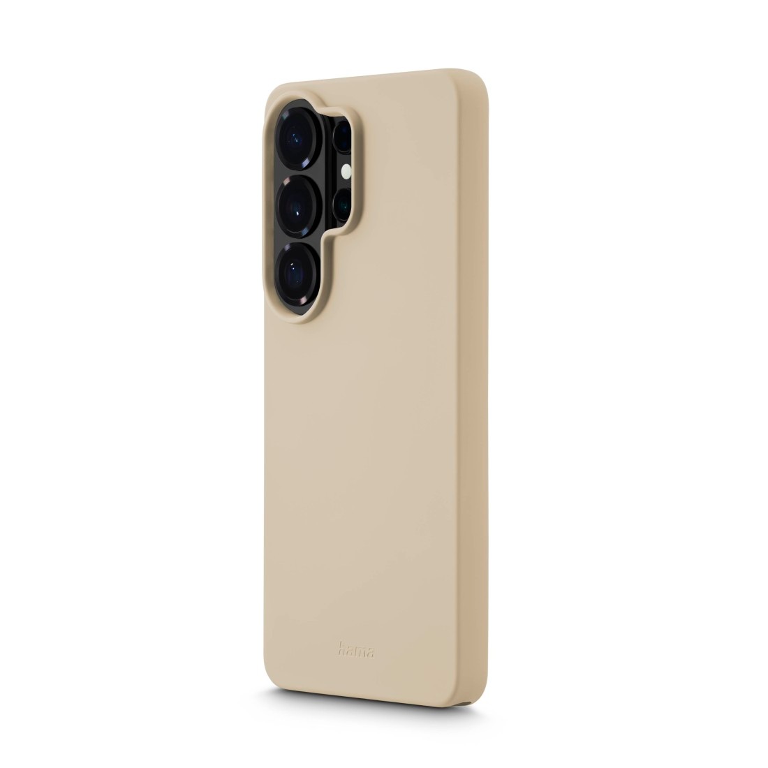 Hama Smartphone-Hülle »Handyhülle für Samsung Galaxy S26 Ultra, Beige« Smartphones ultradünn, kratzfest, weiches Innenfutter