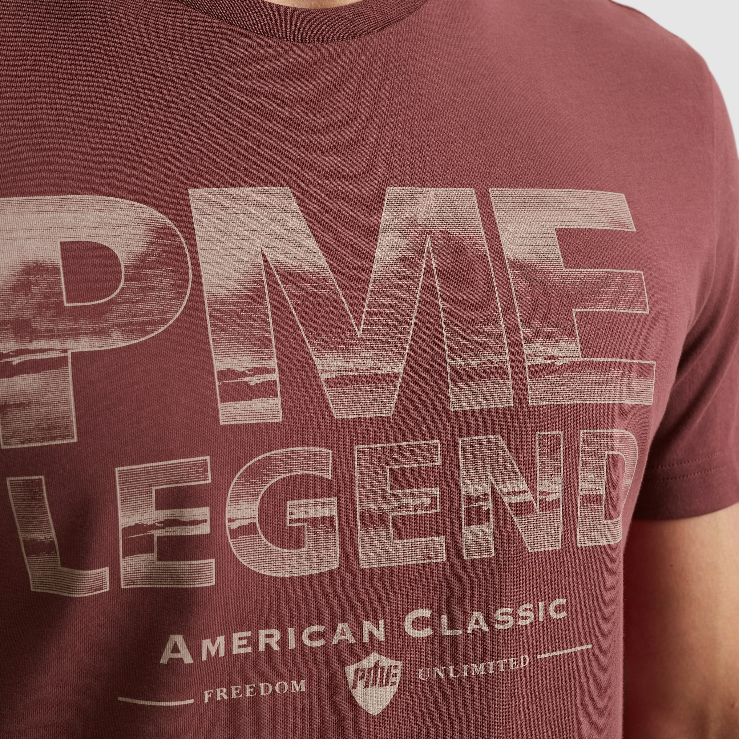 PME LEGEND T-Shirt, mit Logo Schriftzug