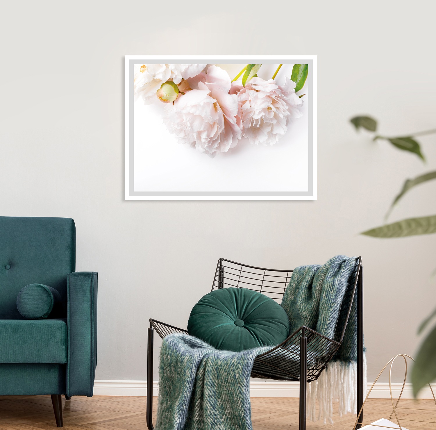 queence Bild »Maike«, Blumen, gerahmt, Rosen günstig online kaufen