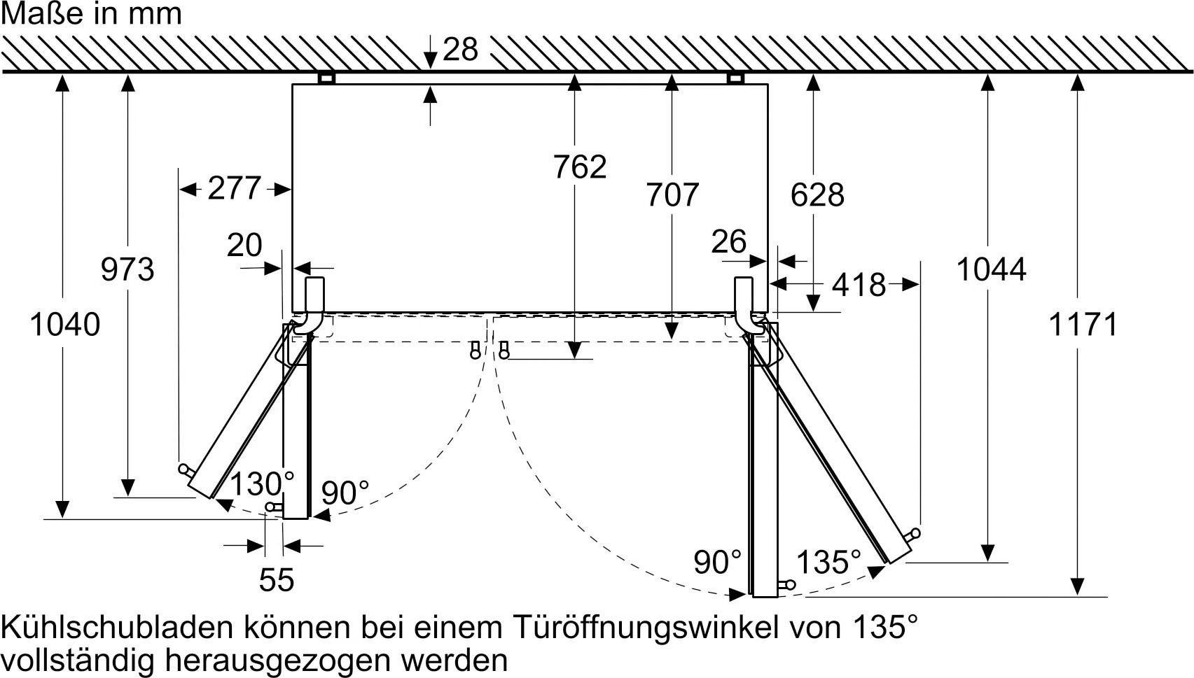 SIEMENS Side-by-Side »KA93DAIEP«, KA93DAIEP, 178,7 cm hoch, 90,8 cm breit