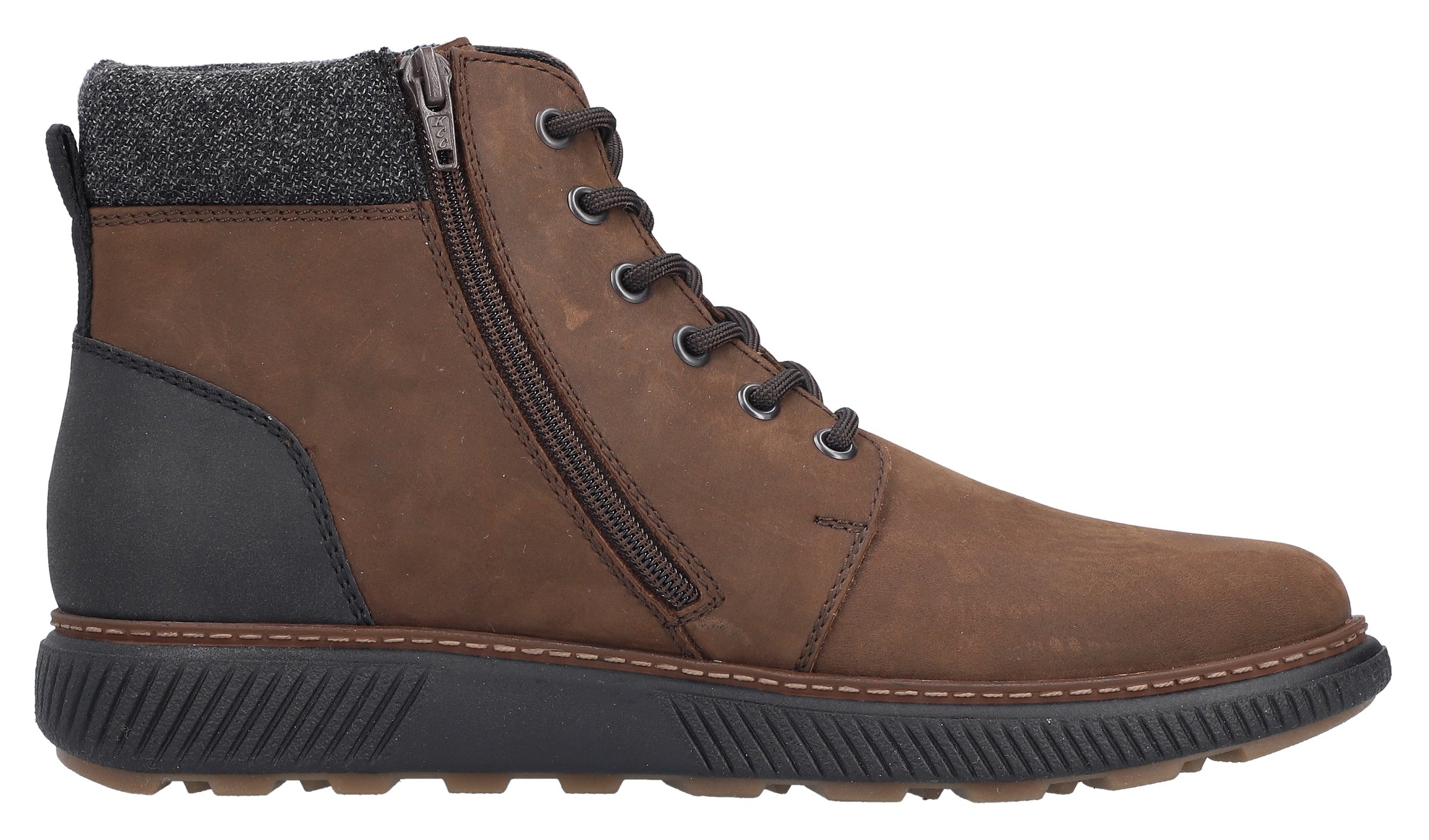 Rieker Winterboots, High Top Sneaker, Schnürstiefelette mit TEX-Membran, schmale Form