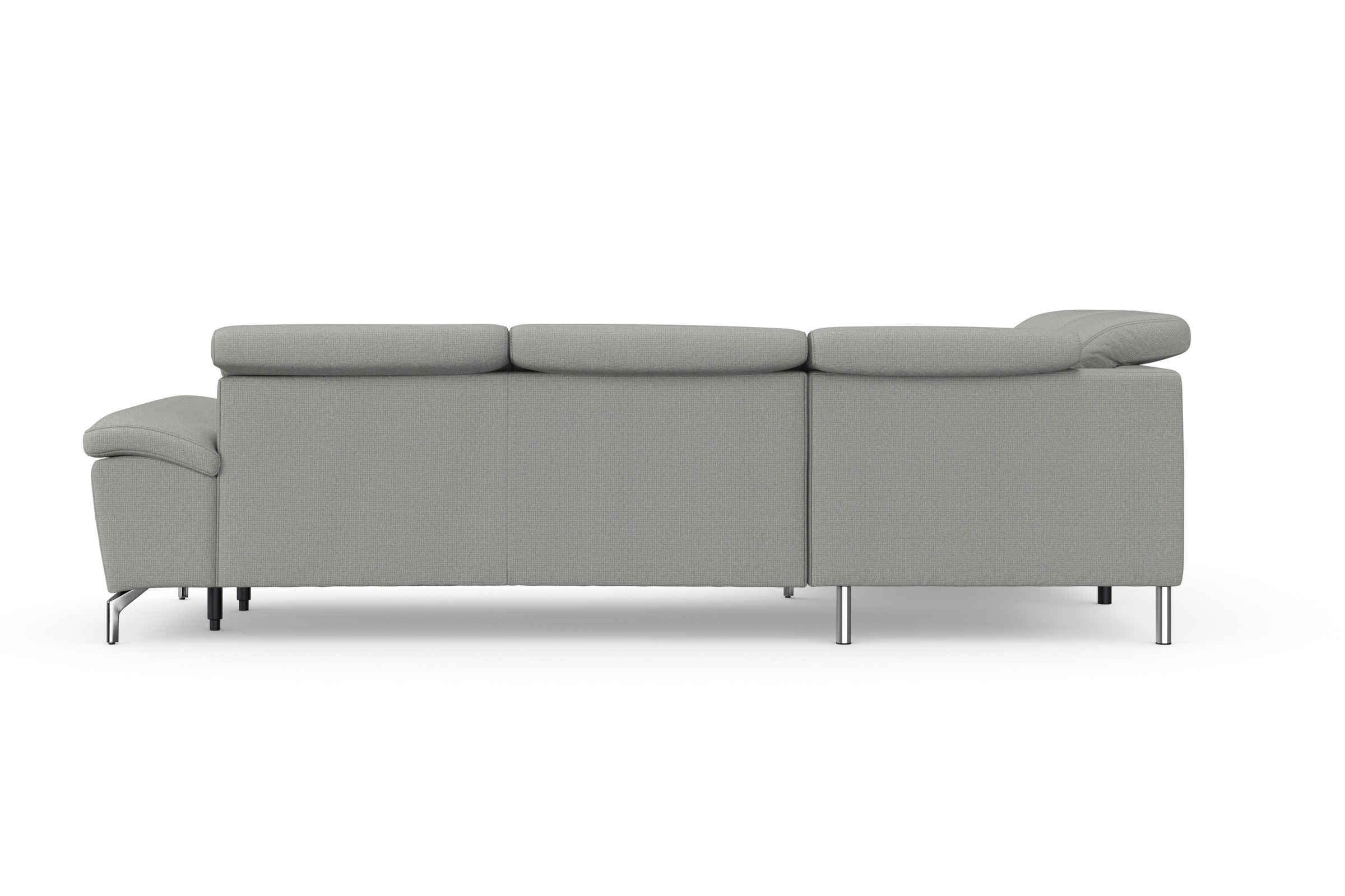 sit&more Ecksofa »Cool L-Form«, wahlweise mit Kopfteilverstellung und Vorziehsitz, motorisch