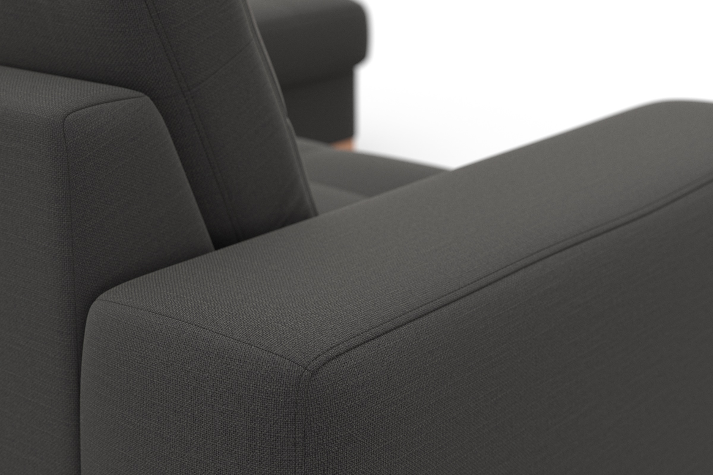 sit&more Ecksofa »Quincy L-Form«, wahlweise mit Bettfunktion und Bettkasten