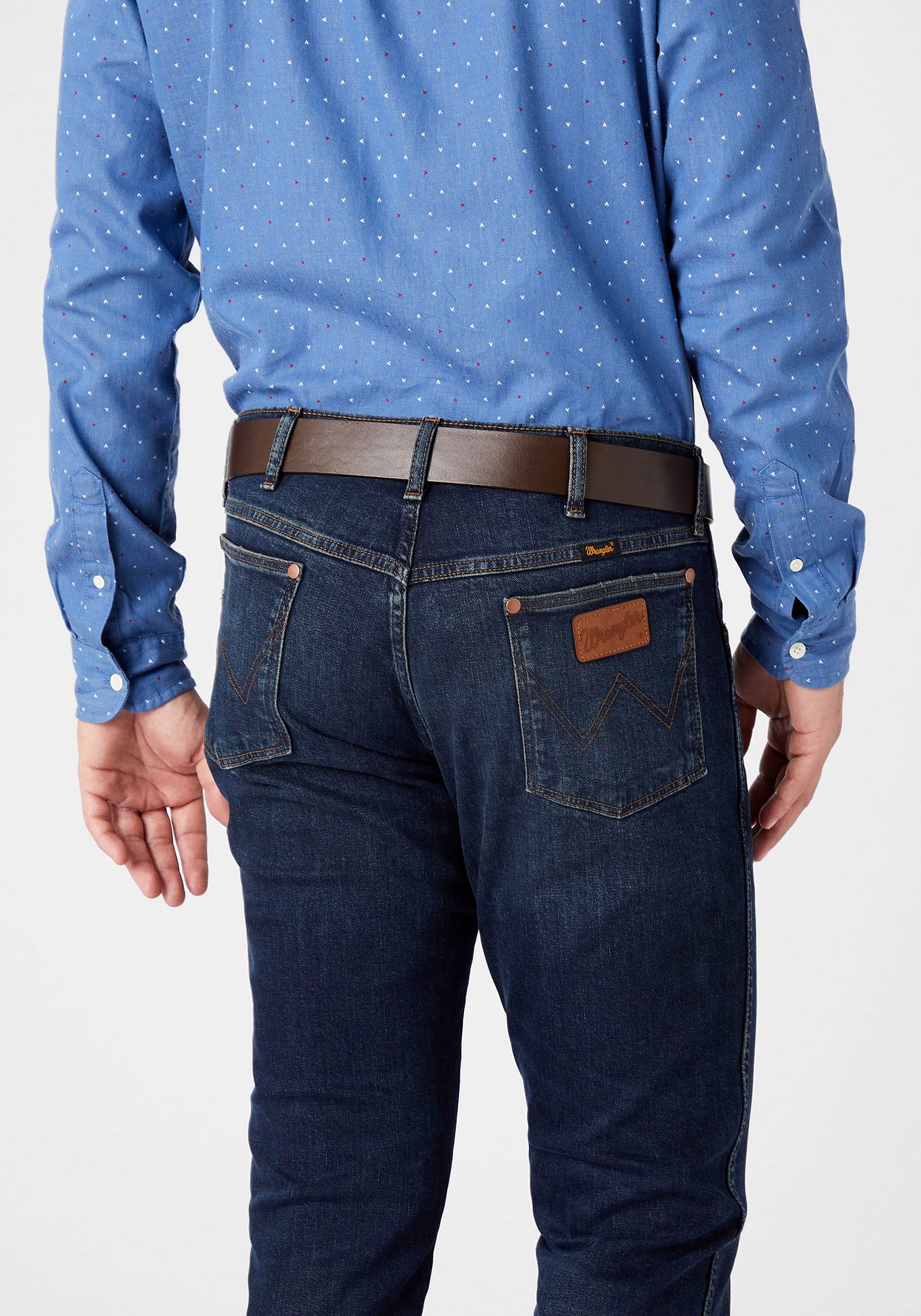 Wrangler Ledergürtel »KABEL BUCKLE«