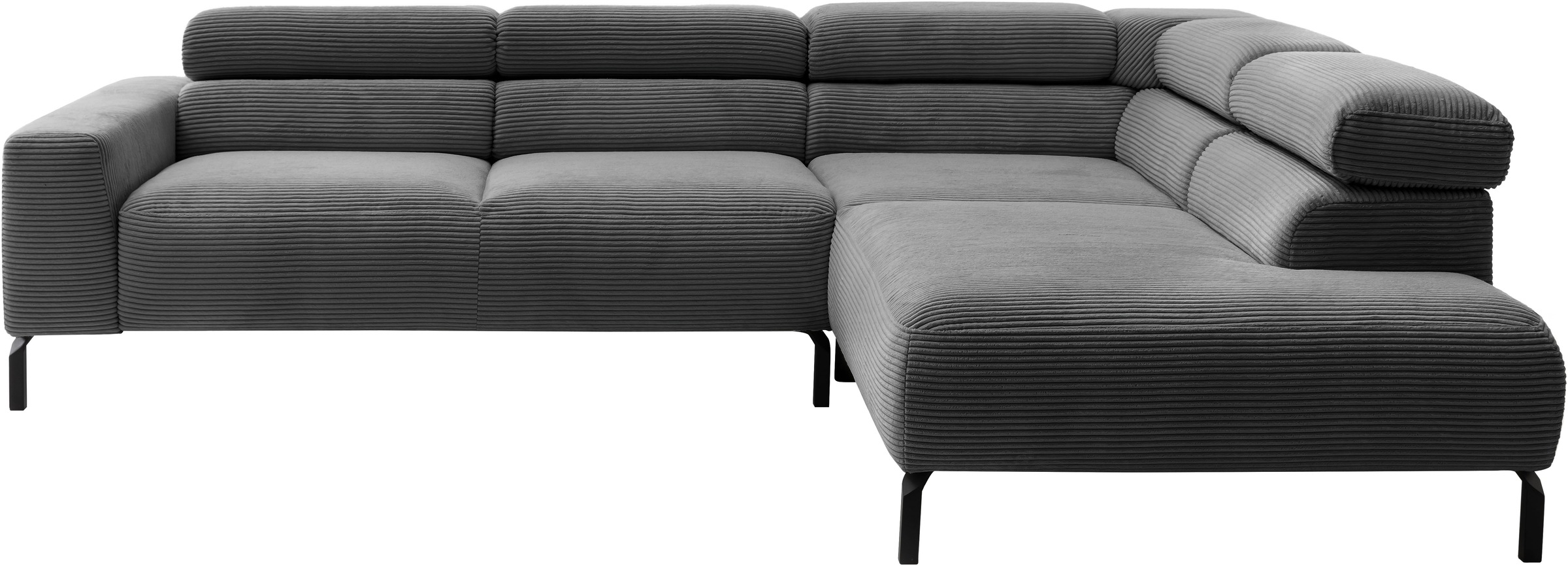 PLACES OF STYLE Ecksofa »Antonelli, L-Form, inkl. Kopfteilverstellung, Brei günstig online kaufen