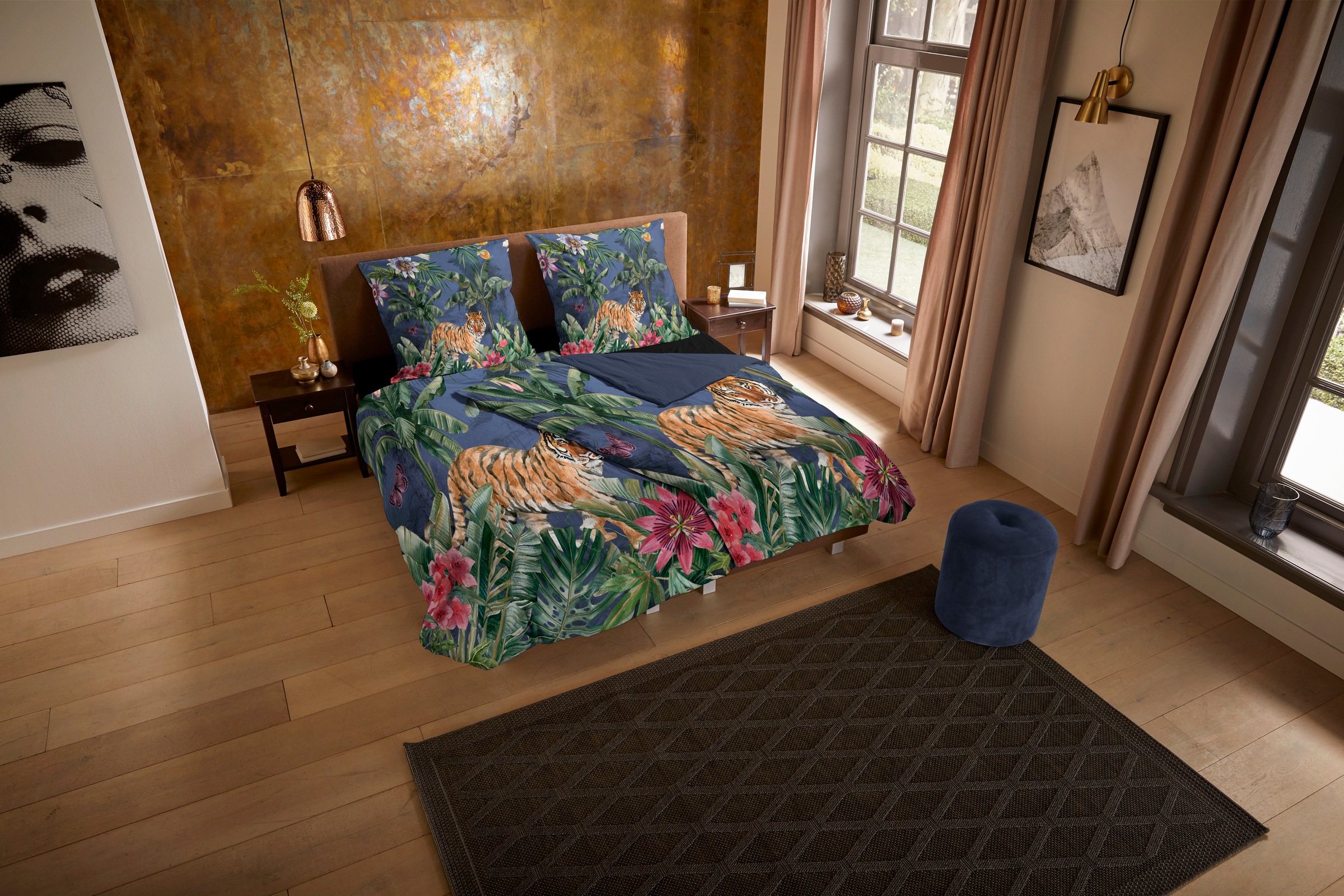 PURE luxury collection Wendebettwäsche »Kane« 2 Stk. tlg. Mikrofaser, 135x2 günstig online kaufen