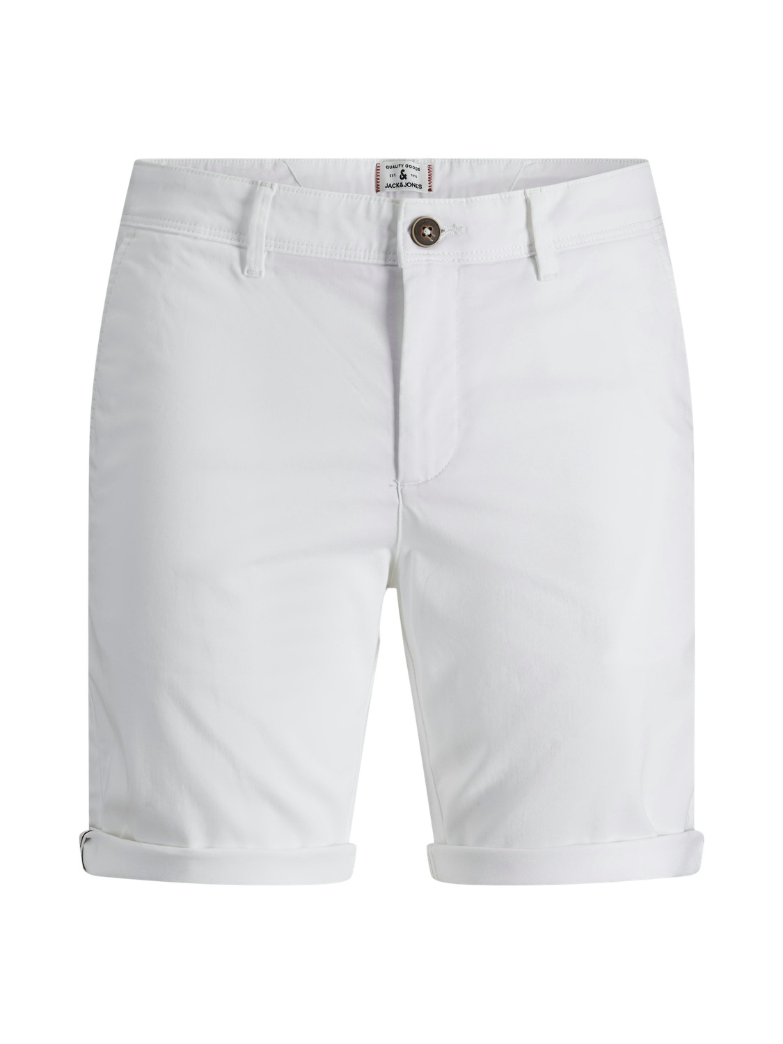Jack & Jones Chinoshorts »JPSTBOWIE JJSHORTS S«, mit Aufschlag