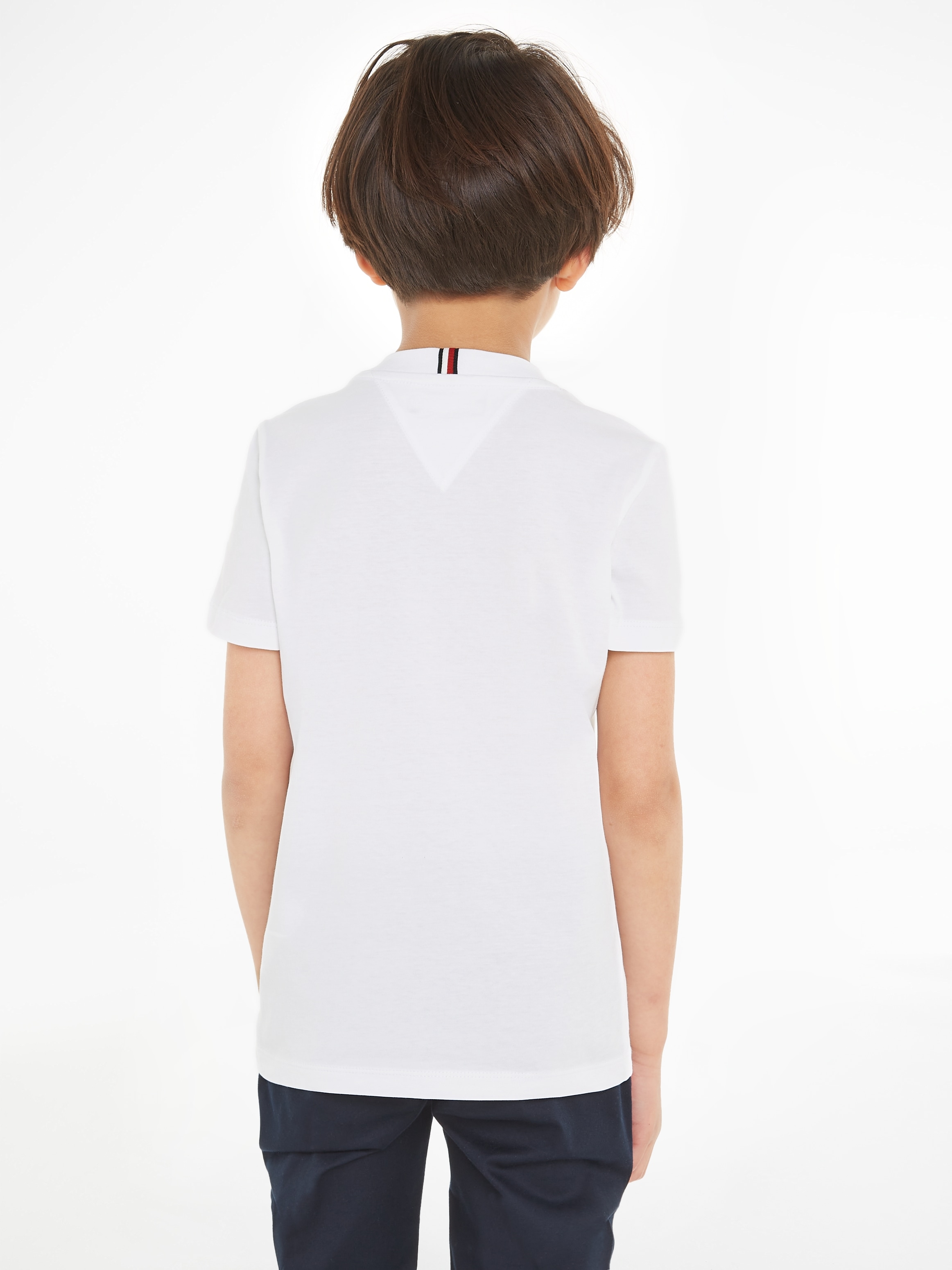 Tommy Hilfiger T-Shirt »TOMMY BAGELS TEE S/S«, mit Frontprint