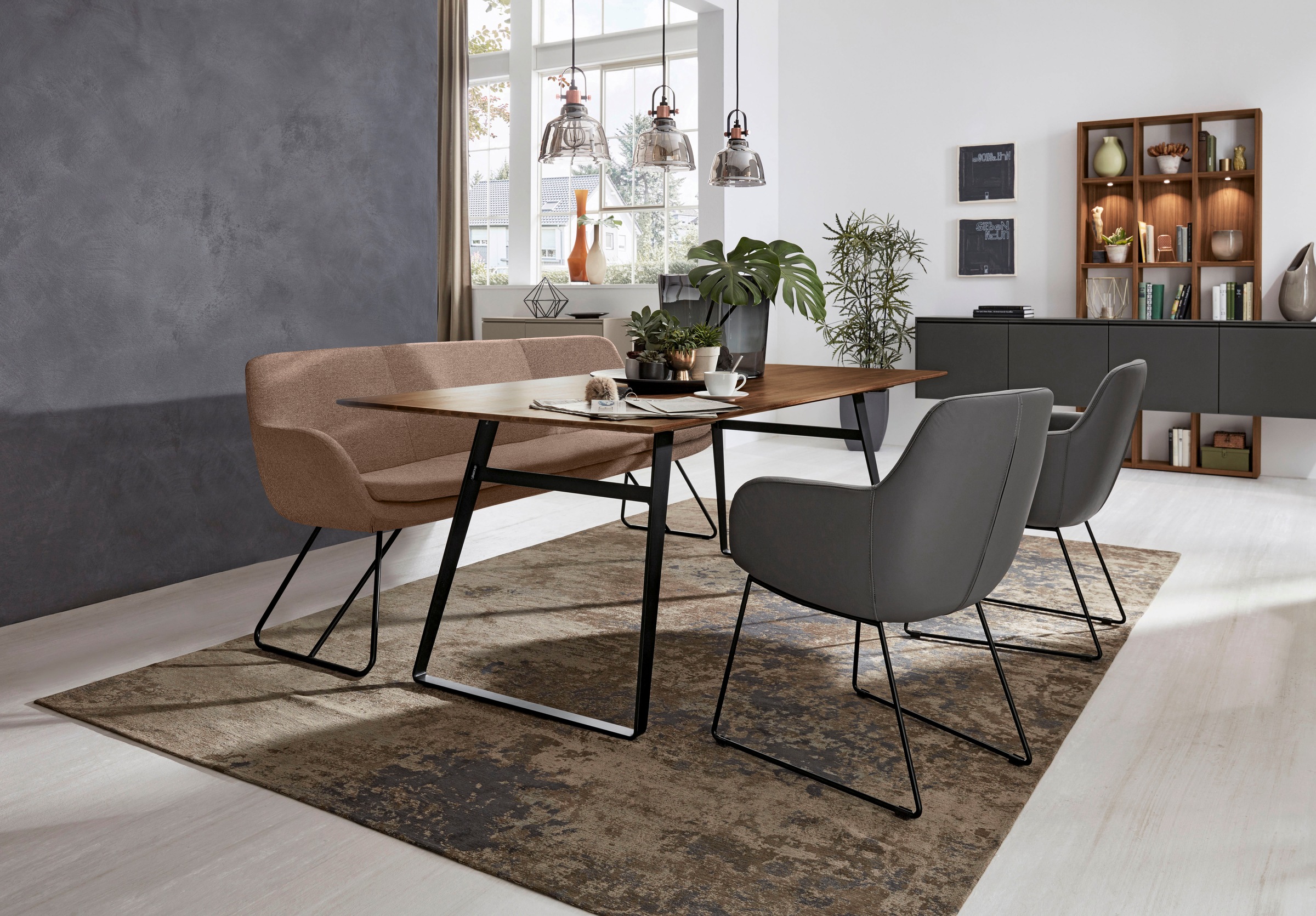 Musterring Essbank "Tavia" Schlittengestell in drei Ausführungen, Breite 18 günstig online kaufen