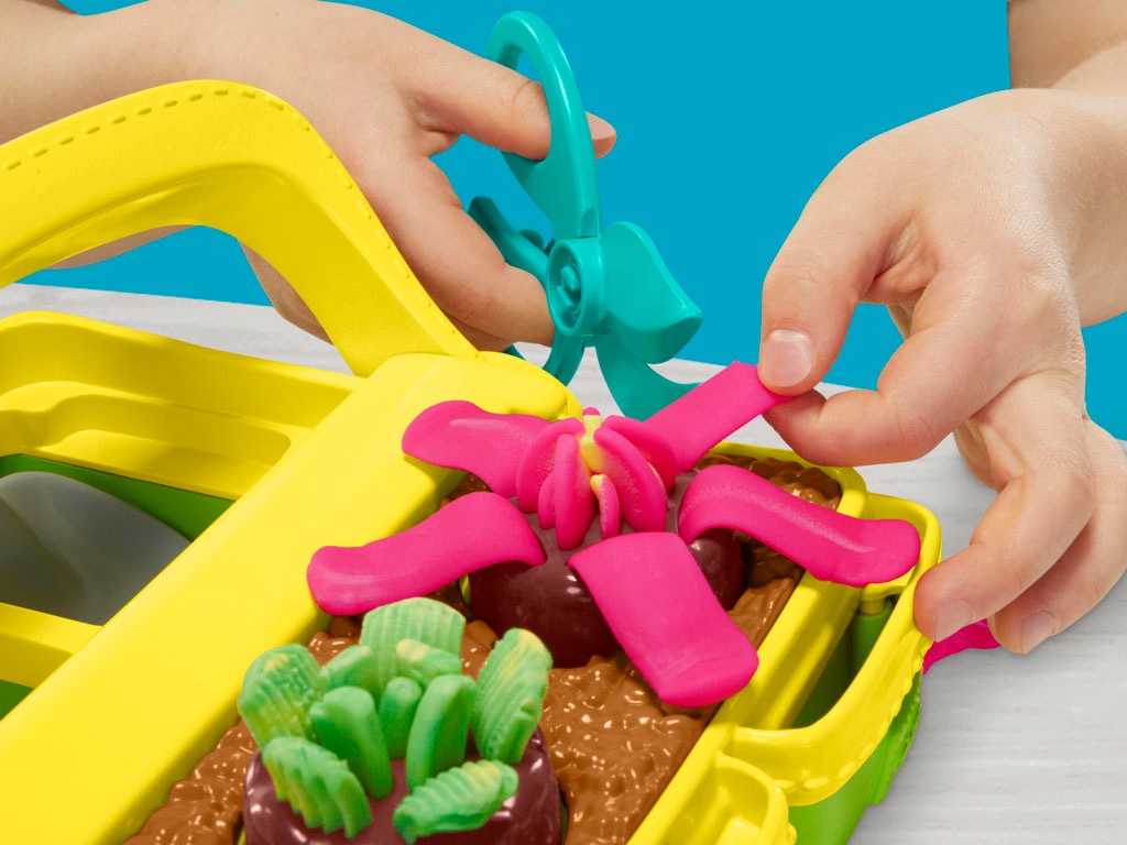 Hasbro Knetform-Set »Play-Doh, Bunter Blumenspaß«