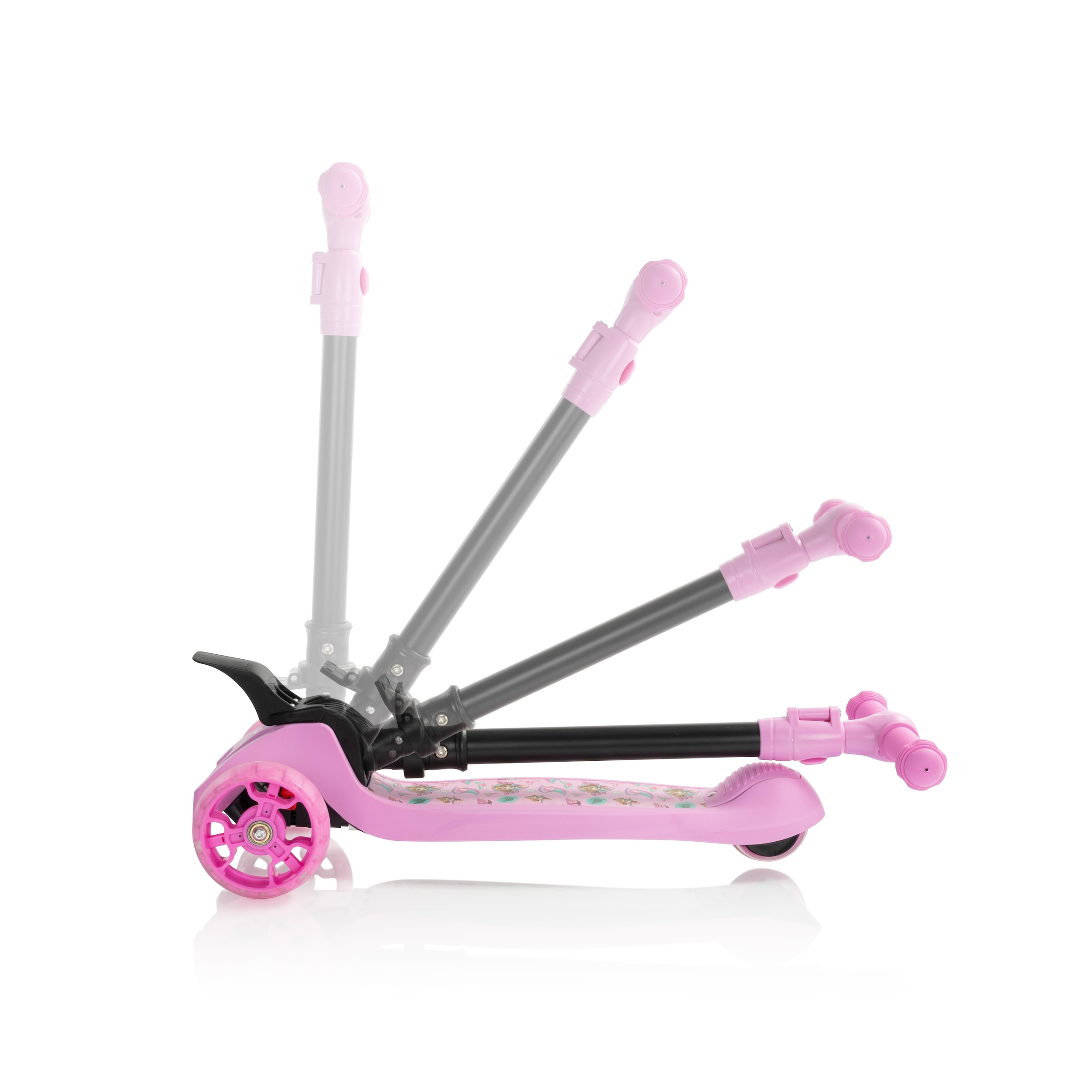 Heys Kinderkoffer »Heys Turbo Tots Scooter« Kindertrolley, Reisekoffer, Scooter aus schlagfestem Material
