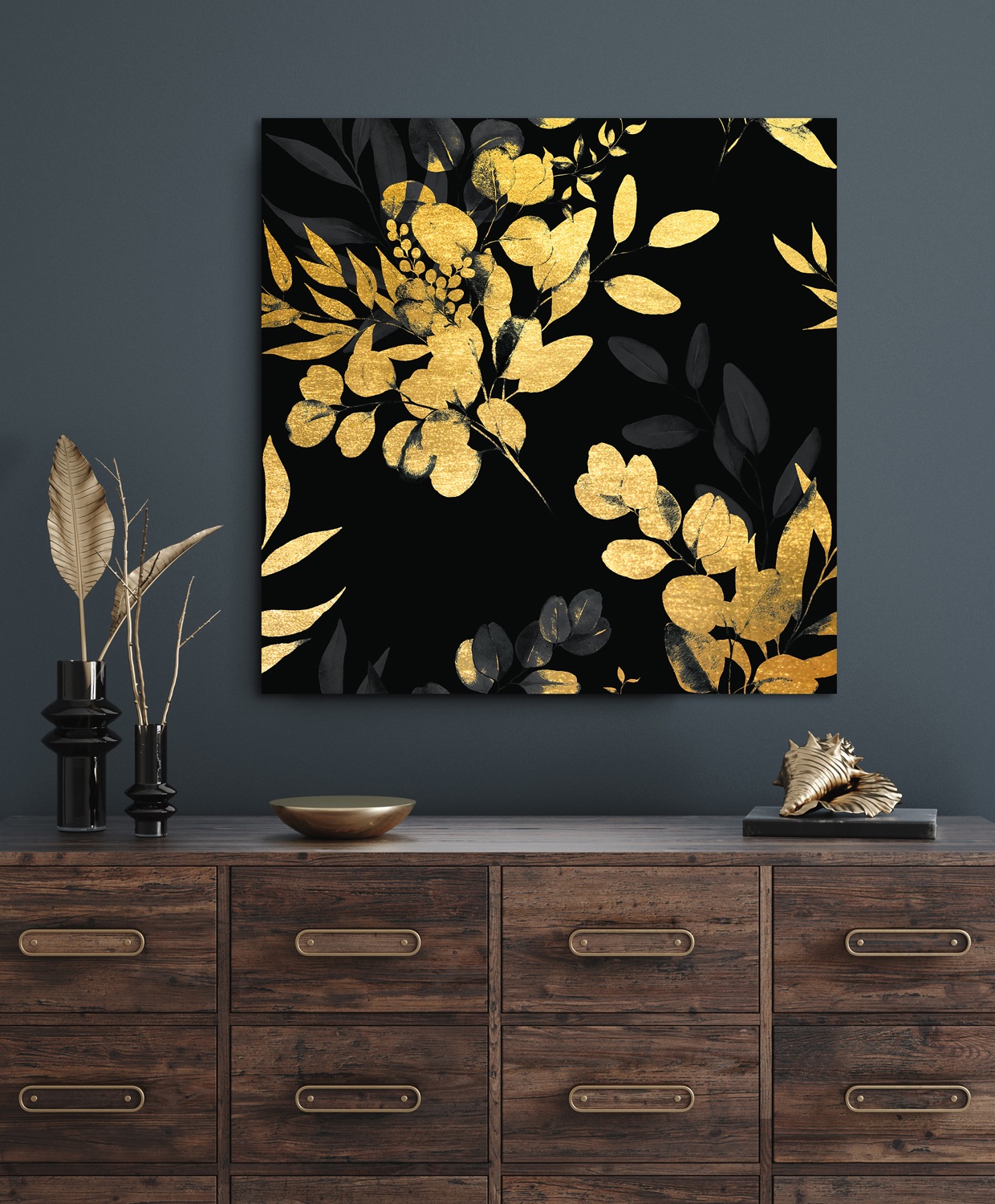 Leonique Acrylglasbild »Eukalyptus«, Pflanzen-Blätter-Blumen-Blumenbilder-K günstig online kaufen