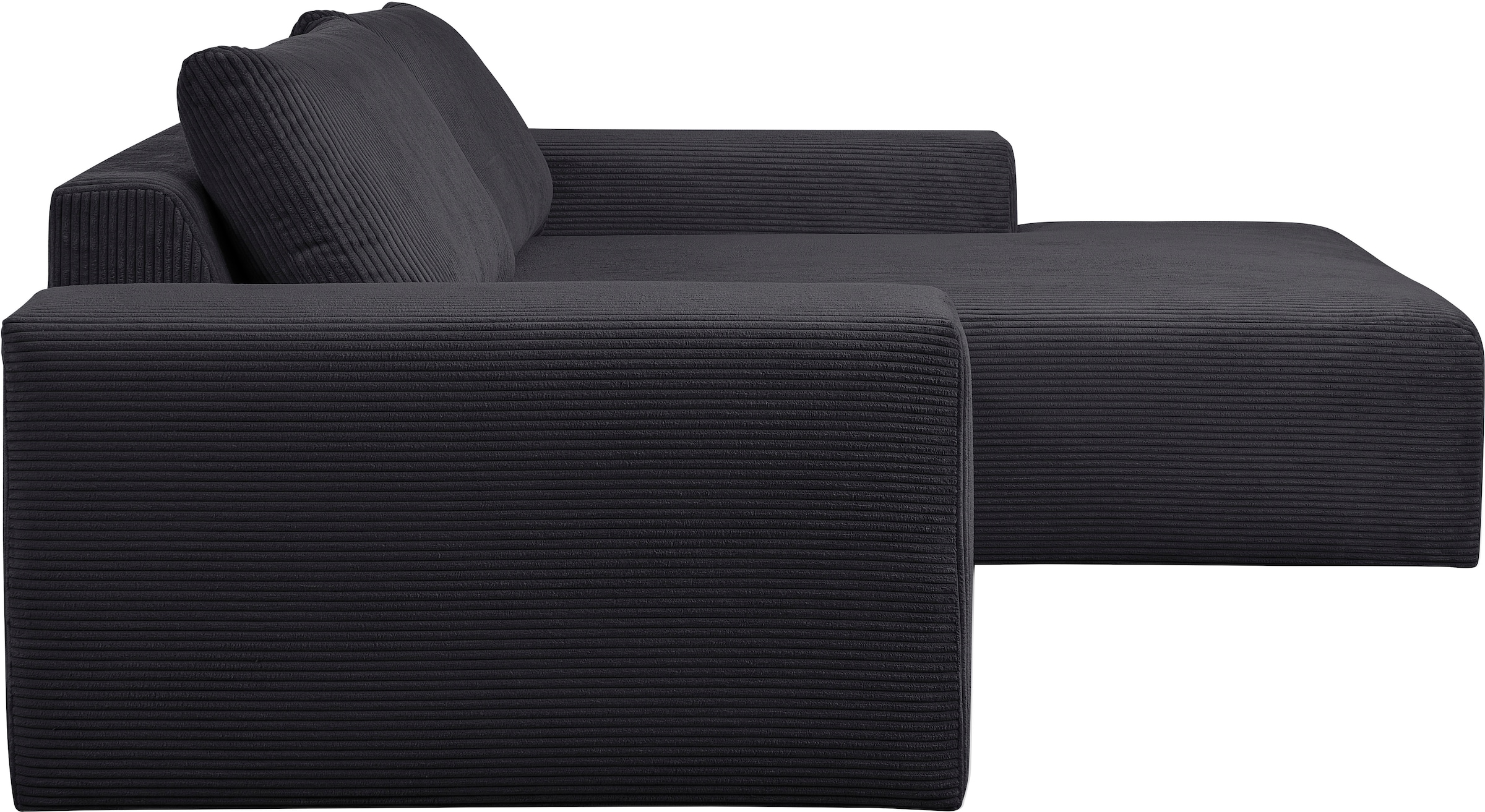 WERK2 Ecksofa »Rio, elegant und bequem, Breite 262cm, L-Form«, Puristisches Design mit maximalem Komfort