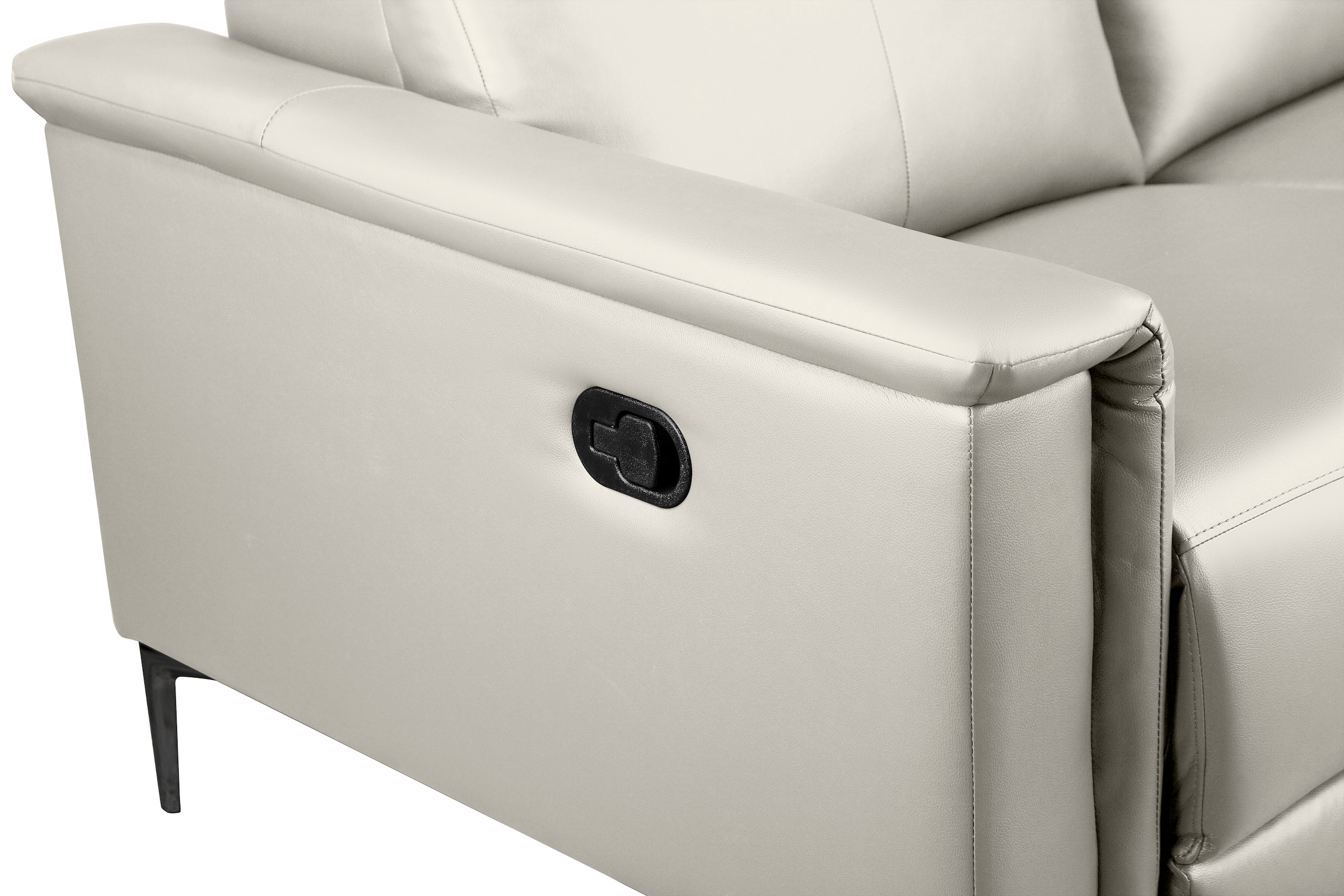 Places of Style 2-Sitzer »Lund«, manueller od. elektrischer Relaxfunktion und USB-A