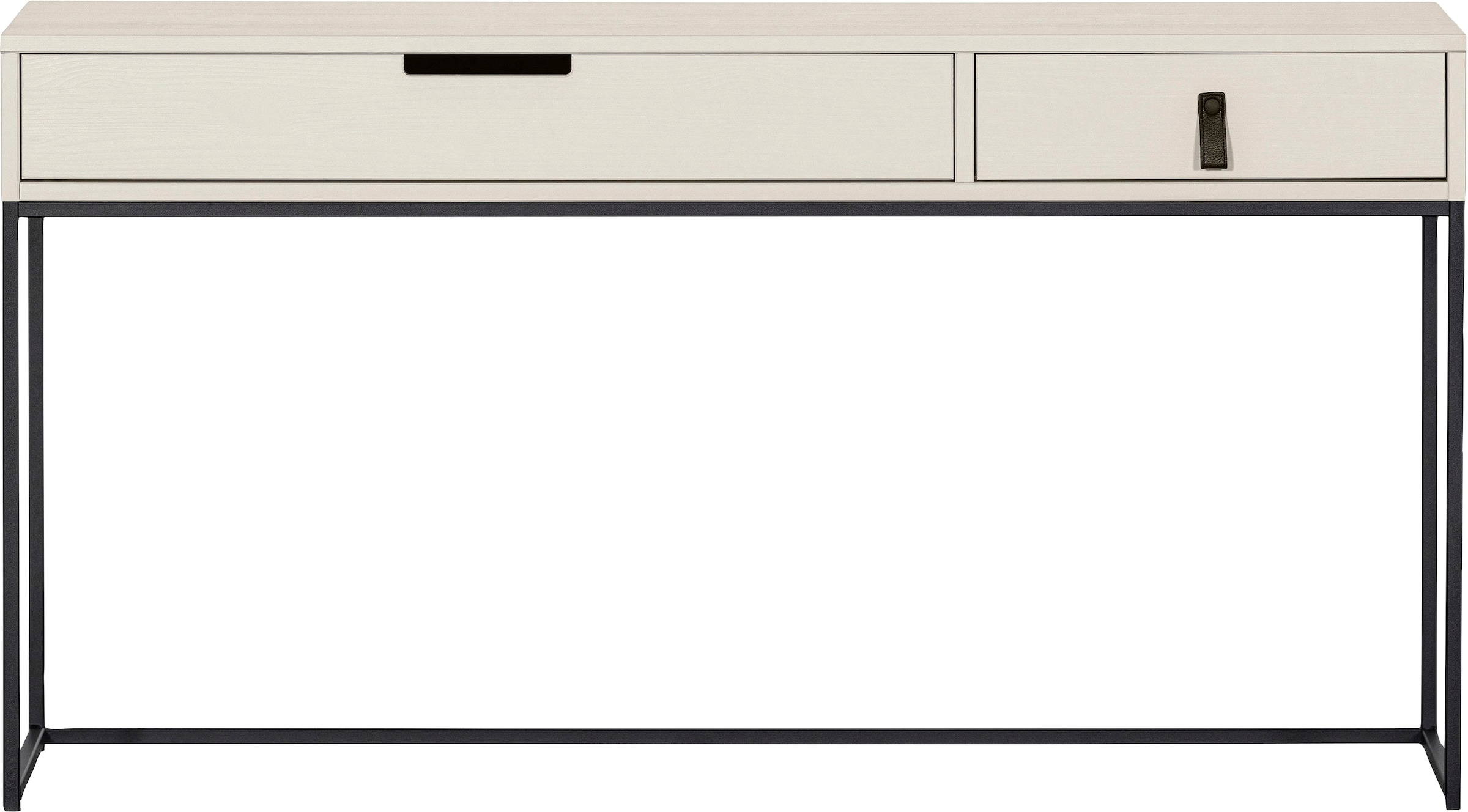 WOOOD Schreibtisch »Silas«, viel Stauraum, zwei Schubladen, H 74 cm x B 140 cm