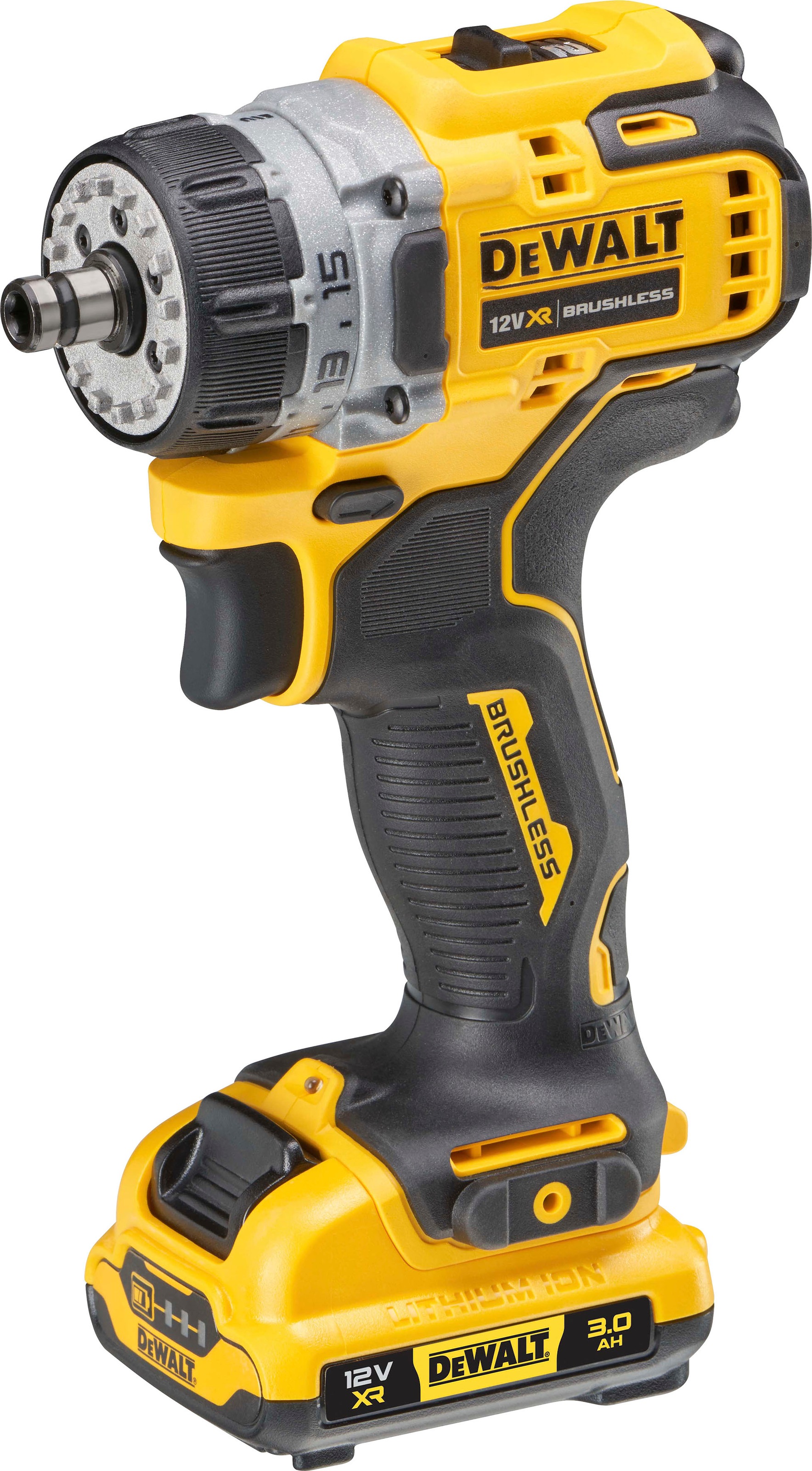 4. Bild von DeWalt Akku-Bohrschrauber »DCD703L2T-QW«, inkl. 2 Akkus und Schnellladegerät