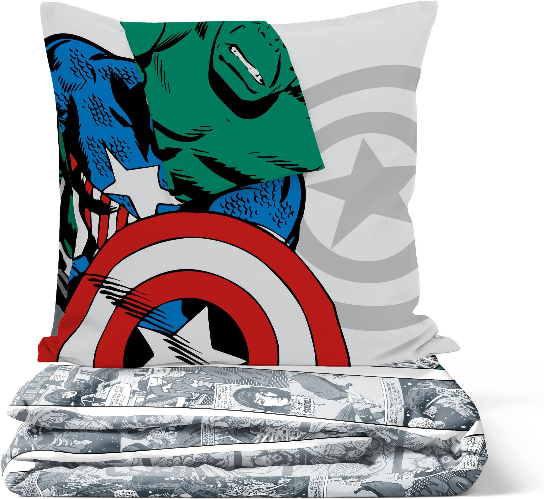 MARVEL Bettwäsche »Marvel Comic Cool« 2