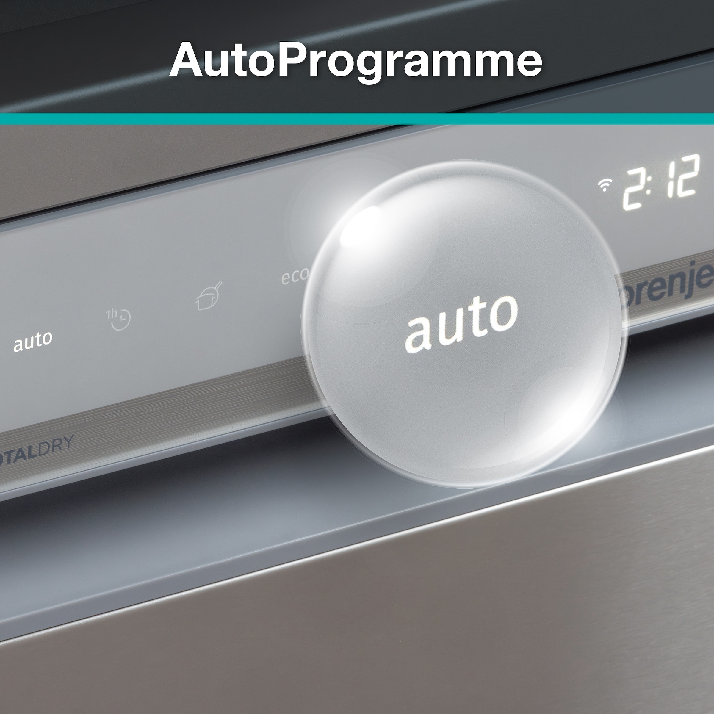 GORENJE teilintegrierbarer Geschirrspüler »GI673B90X« 9,4 l 16 Maßgedecke TotalDry - automatische Türöffnung