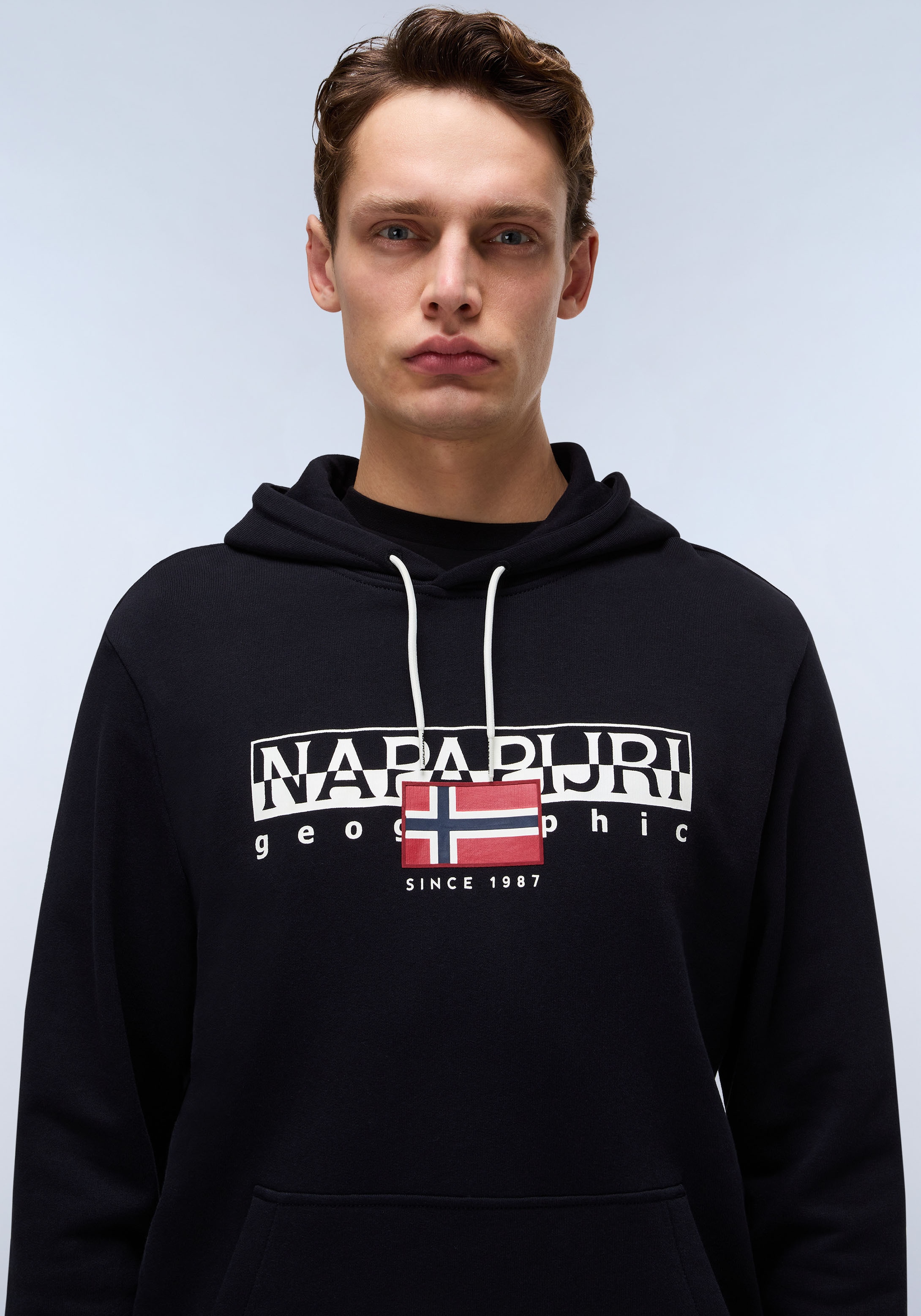 Napapijri Hoodie, Mit Rundhalsausschnitt