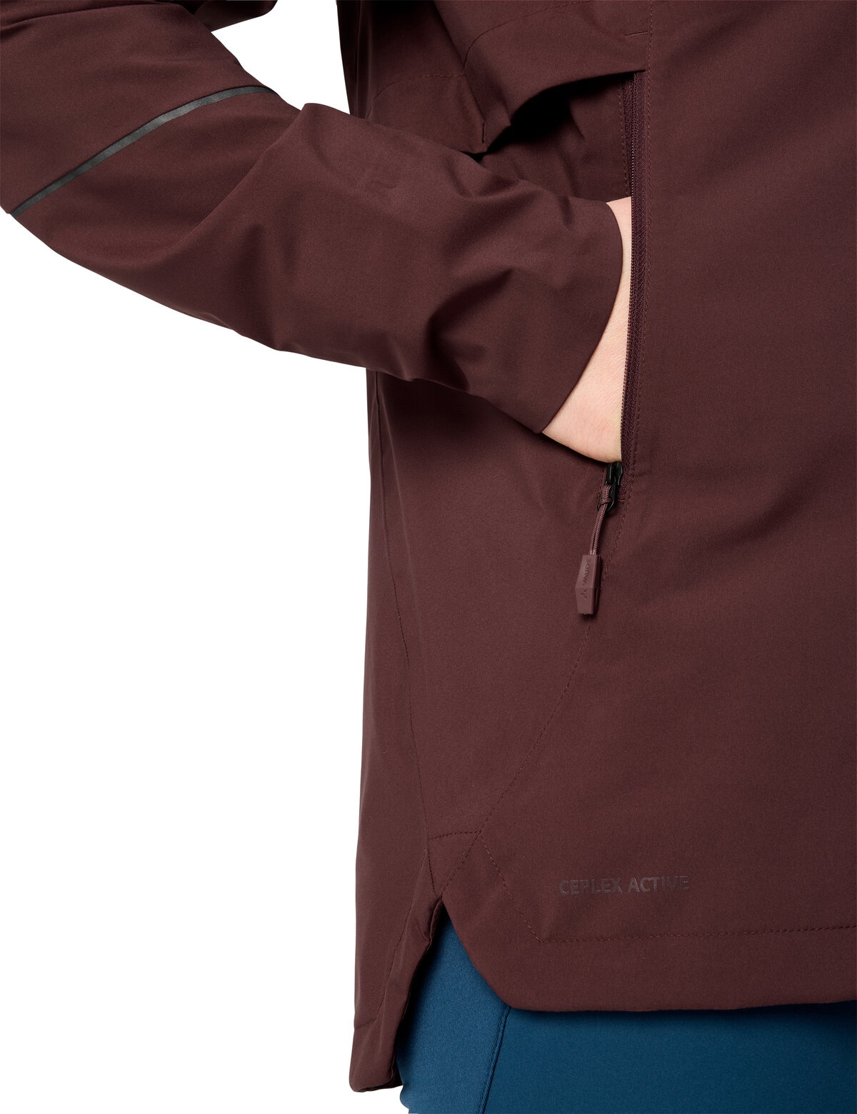 VAUDE 3-in-1-Funktionsjacke »WOMEN'S YARAS 3IN1 JACKET II« 2 Stk. tlg. für Radsport, wasserabweisende Reißverschlüsse, mit Lyocell-Fasern