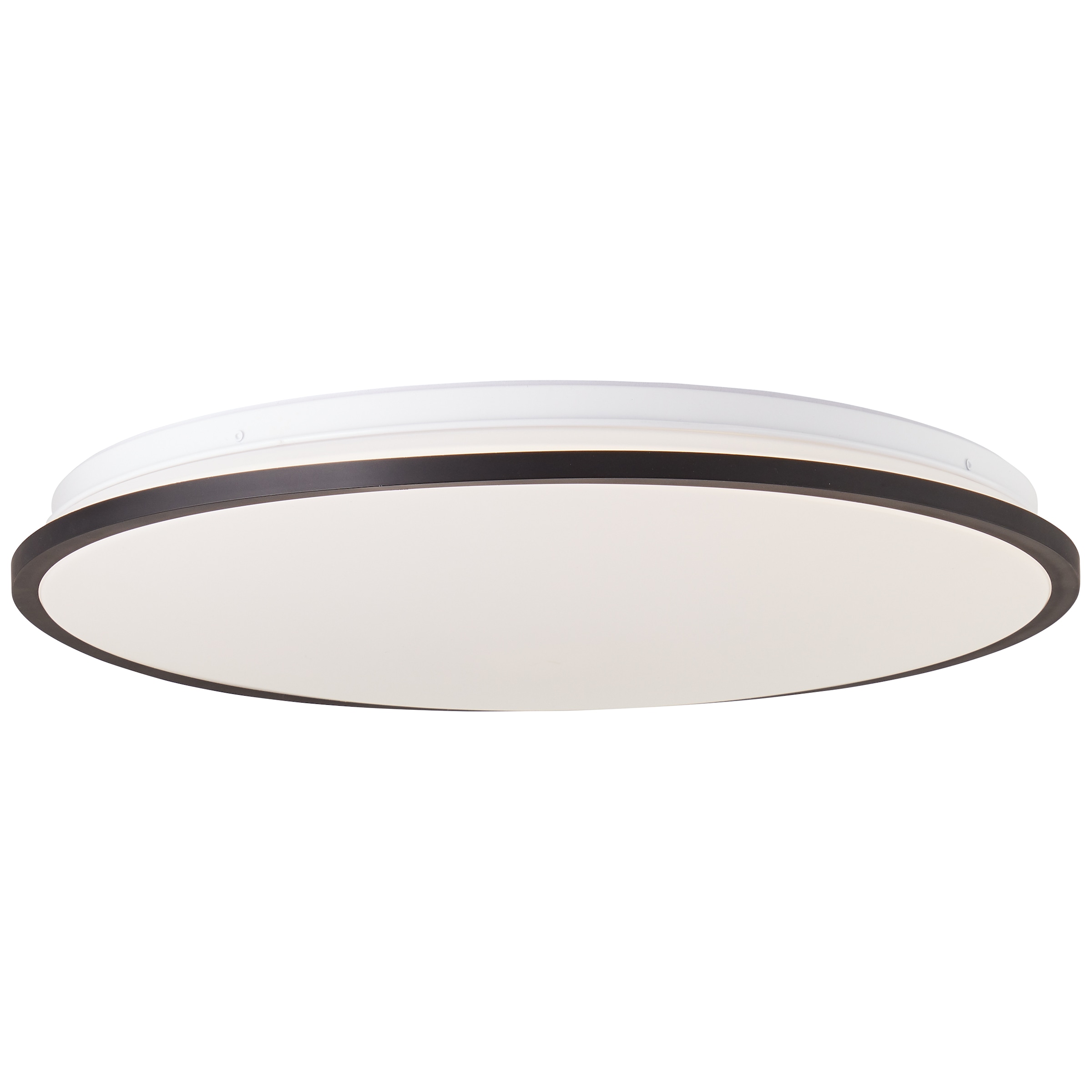 Brilliant LED Deckenleuchte »Heida«, 3000 lm, Ø 49 cm, Metall/Kunststoff, schwarz