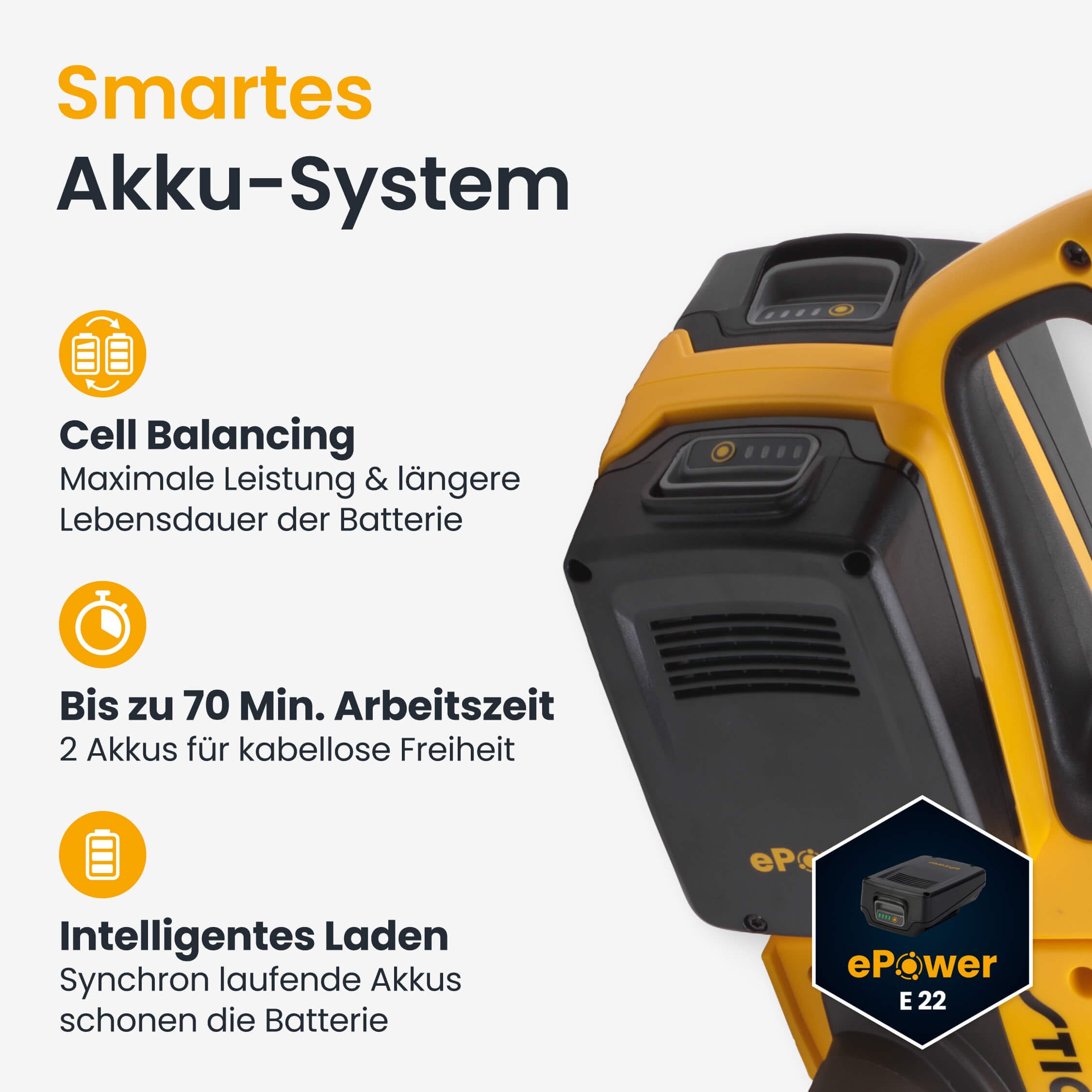 STIGA GARDEN Akku-Heckenschere »HT 300e« (Set, Inkl. 2x 20 V (2 Ah) Akku, Schutzhülle, Wandhalterung und Ladegerät, )  54 cm Schnittlänge