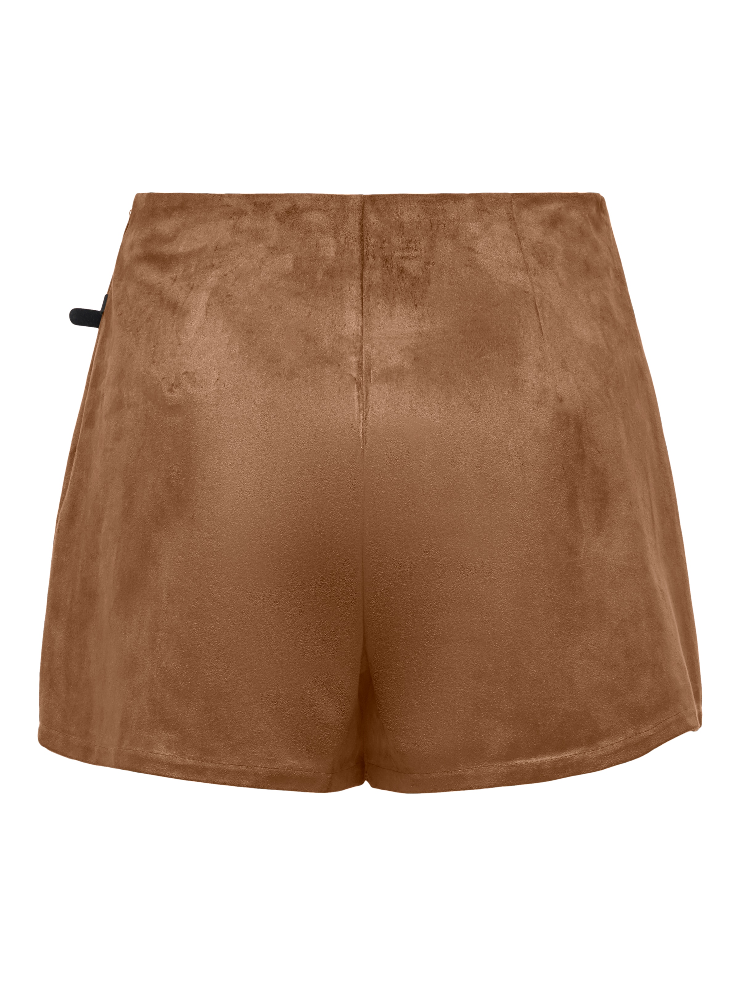 ONLY Hosenrock »ONLTAVIA HW FAUX SUEDE SKORT PNT« Materialmix, Wildlederimitat