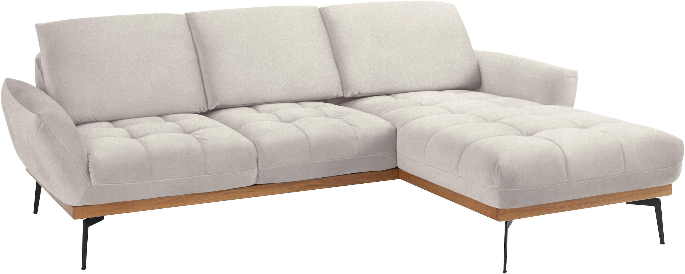 exxpo - sofa fashion Ecksofa »Palic, inkl. Rückenverstellung, bequem, elega günstig online kaufen