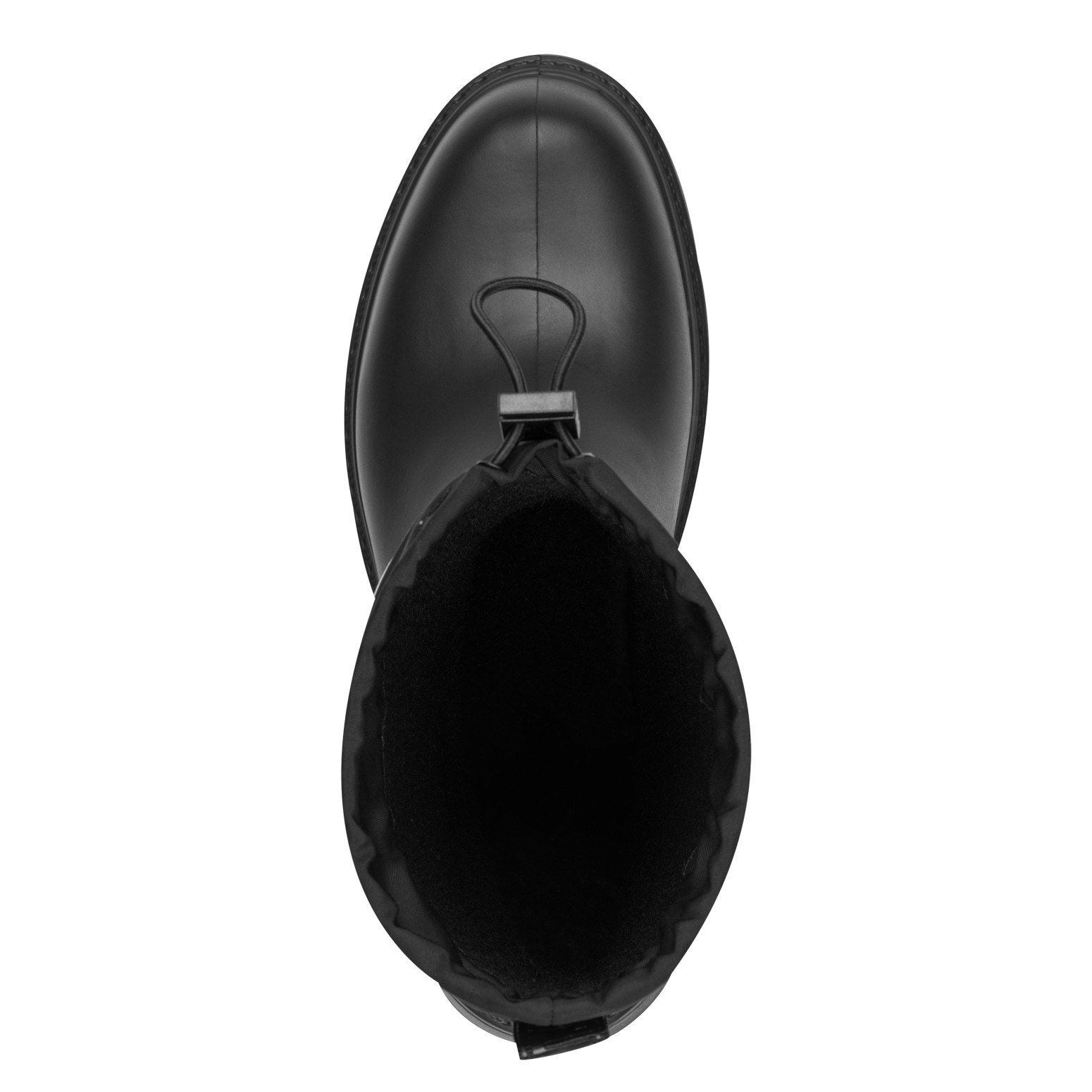 Tamaris Gummistiefel  , Blockabsatz, Boots mit Textileinsatz am Schaftrand