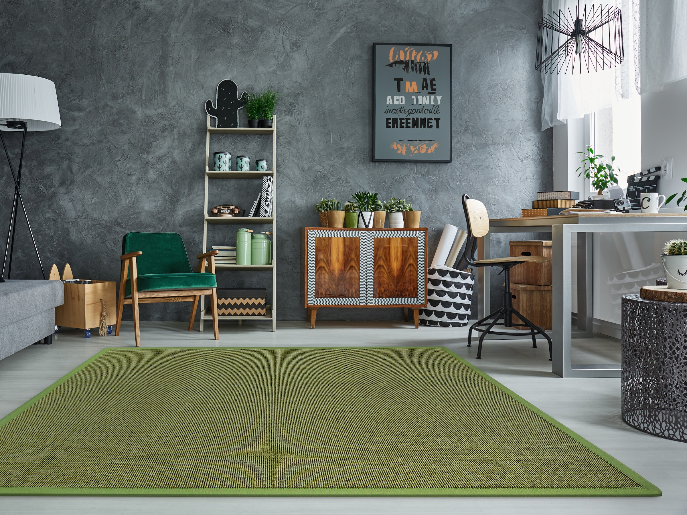 Dekowe Sisalteppich »Mara S2 mit Bordüre« rechteckig 5 mm Höhe Flachgewebe, Material: 100% Sisal, Wohnzimmer, Kundenliebling