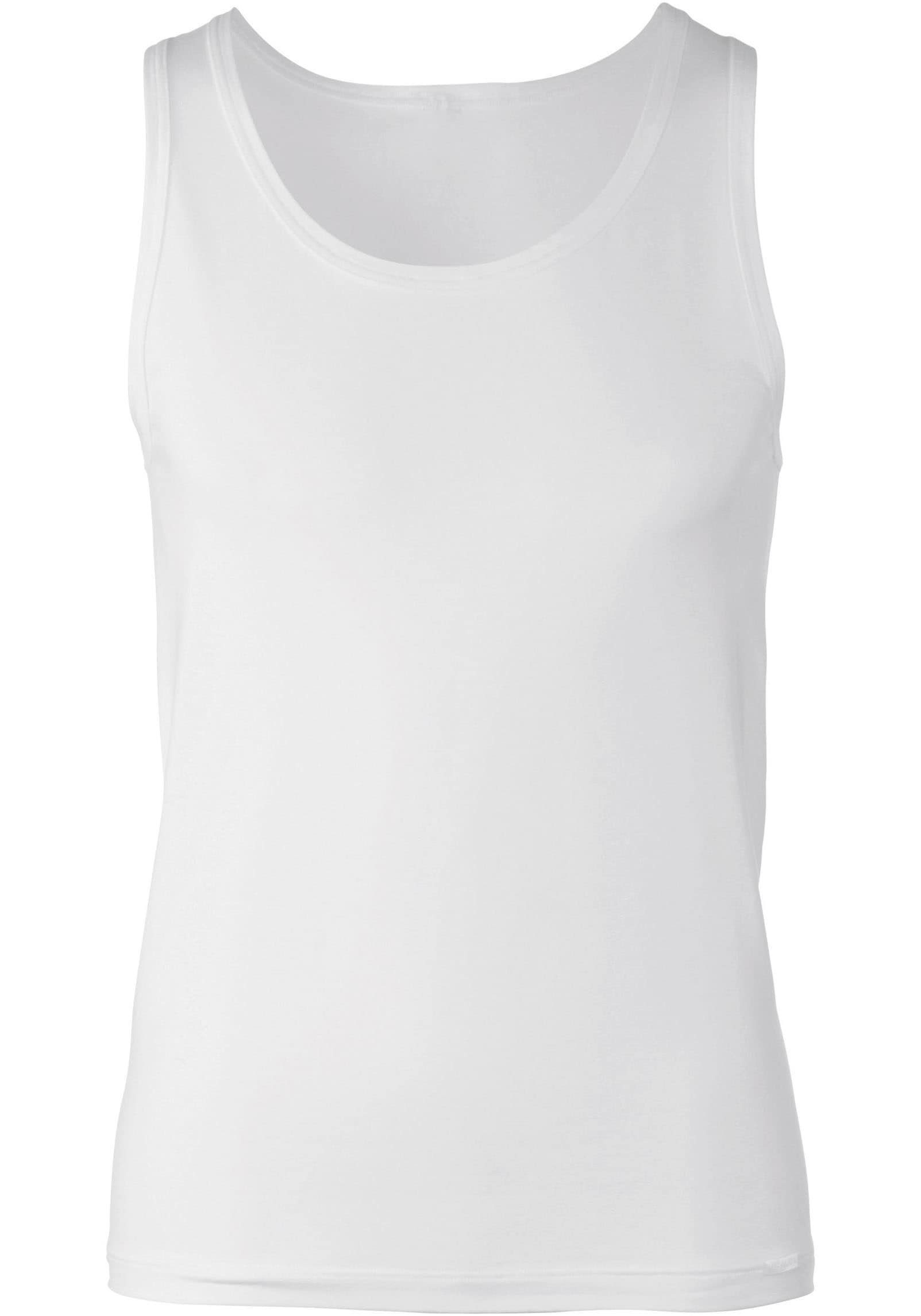 CALIDA Tanktop »Focus« Rundhals, Single Jersey Qualität, elastisch, schnelltrocknend