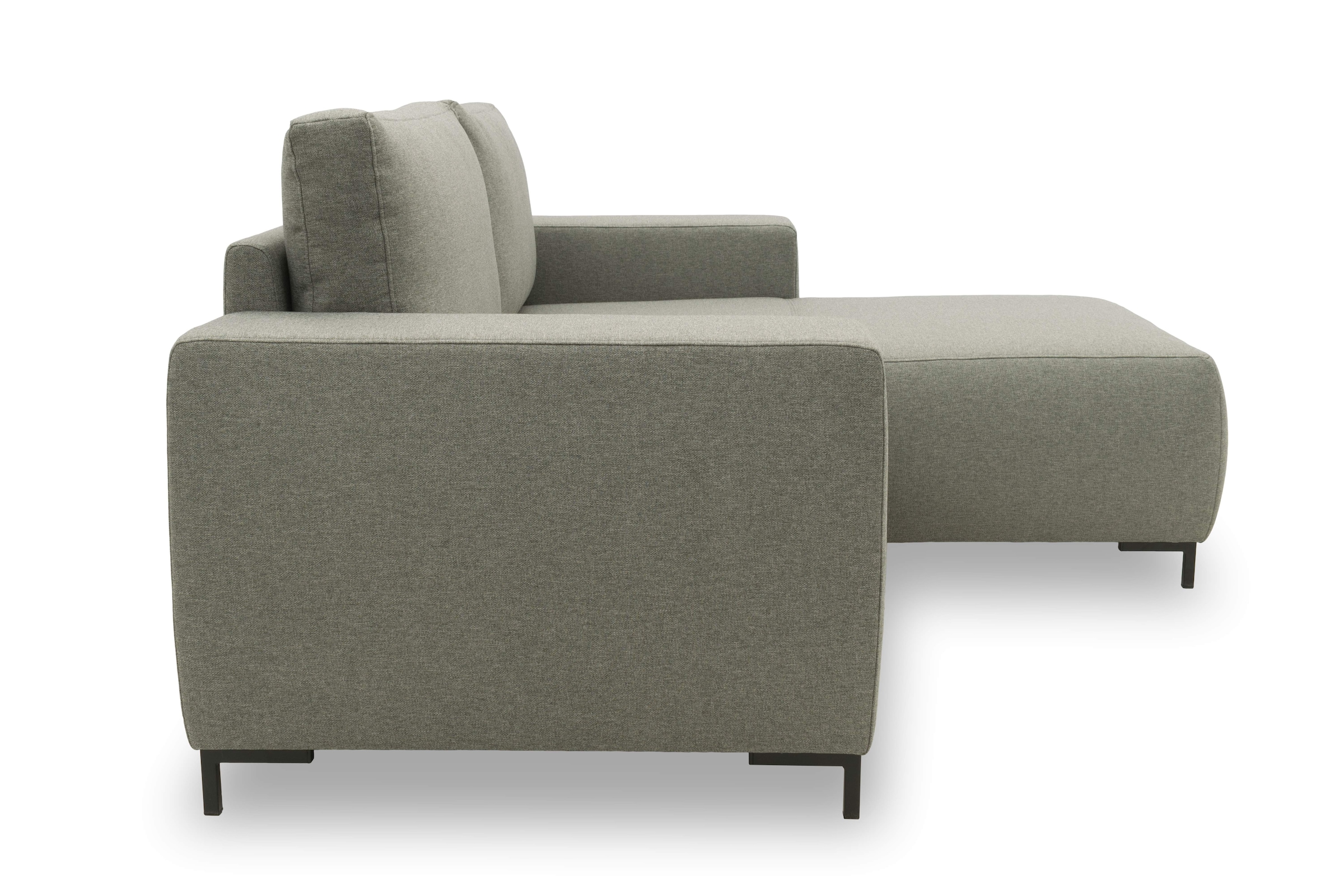 LOOKS by Wolfgang Joop Ecksofa »Looks VI L-Form«, gerade Linien, in 2 Bezugsqualitäten