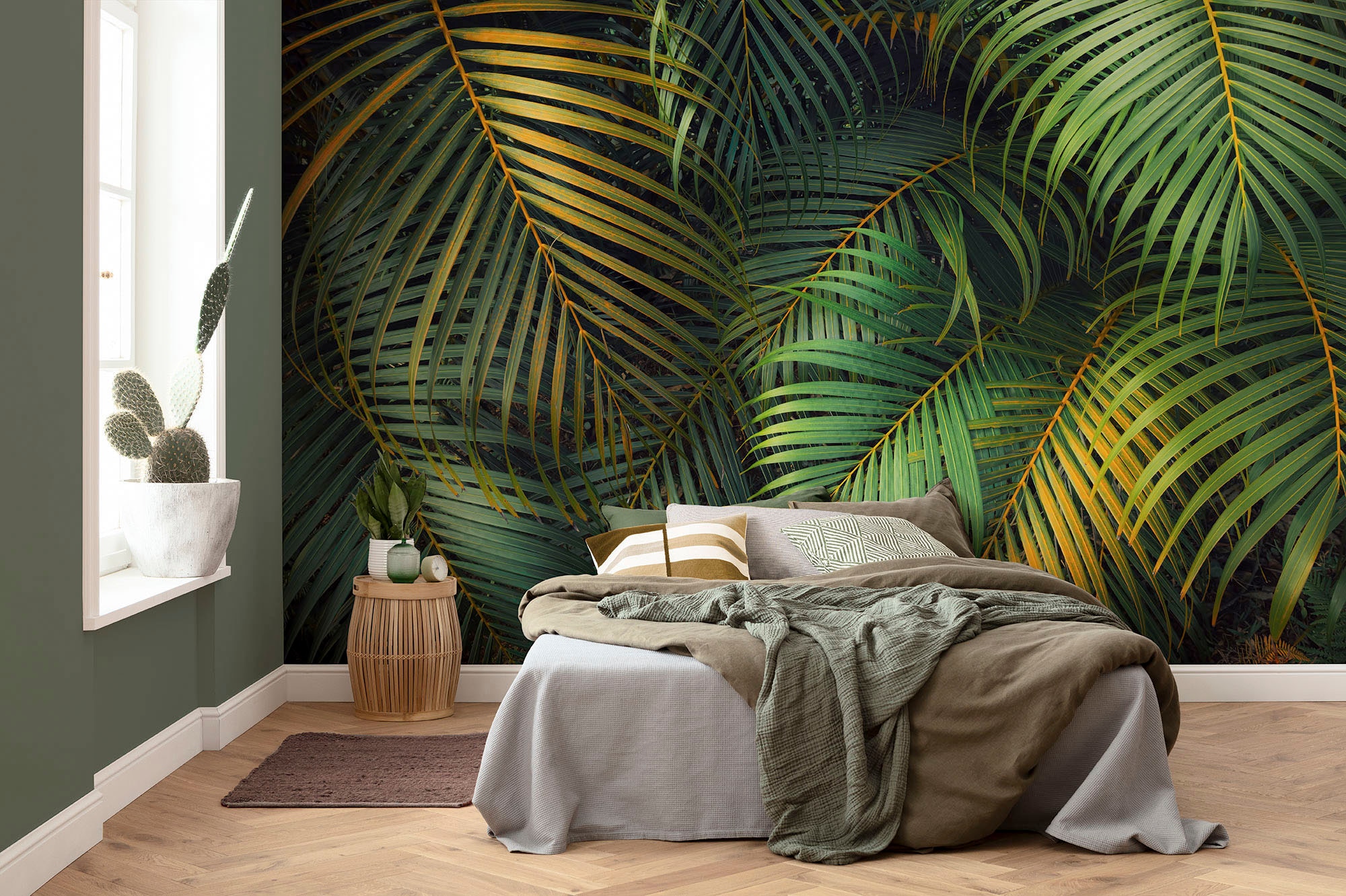 Komar Fototapete »Digitaldruck Vlies - Amazon Fern - Größe 400 x 250 cm«, bedruckt, Wohnzimmer, Schlafzimmer