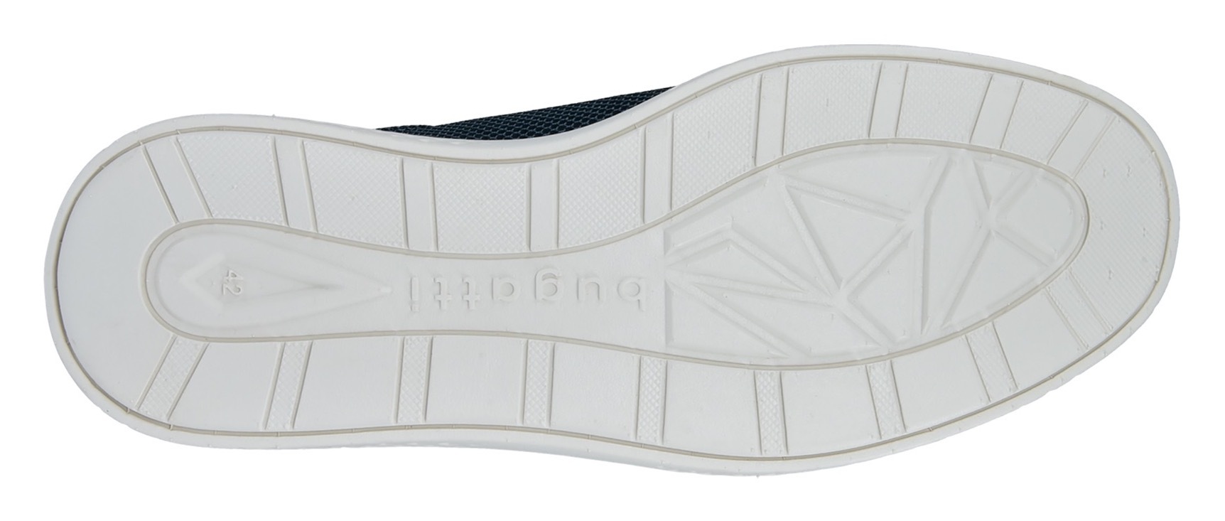 bugatti Schnürschuh, Schnürschuh, Freizeitschuh, Halbschuh mit zusätzlichem Reißverschluss