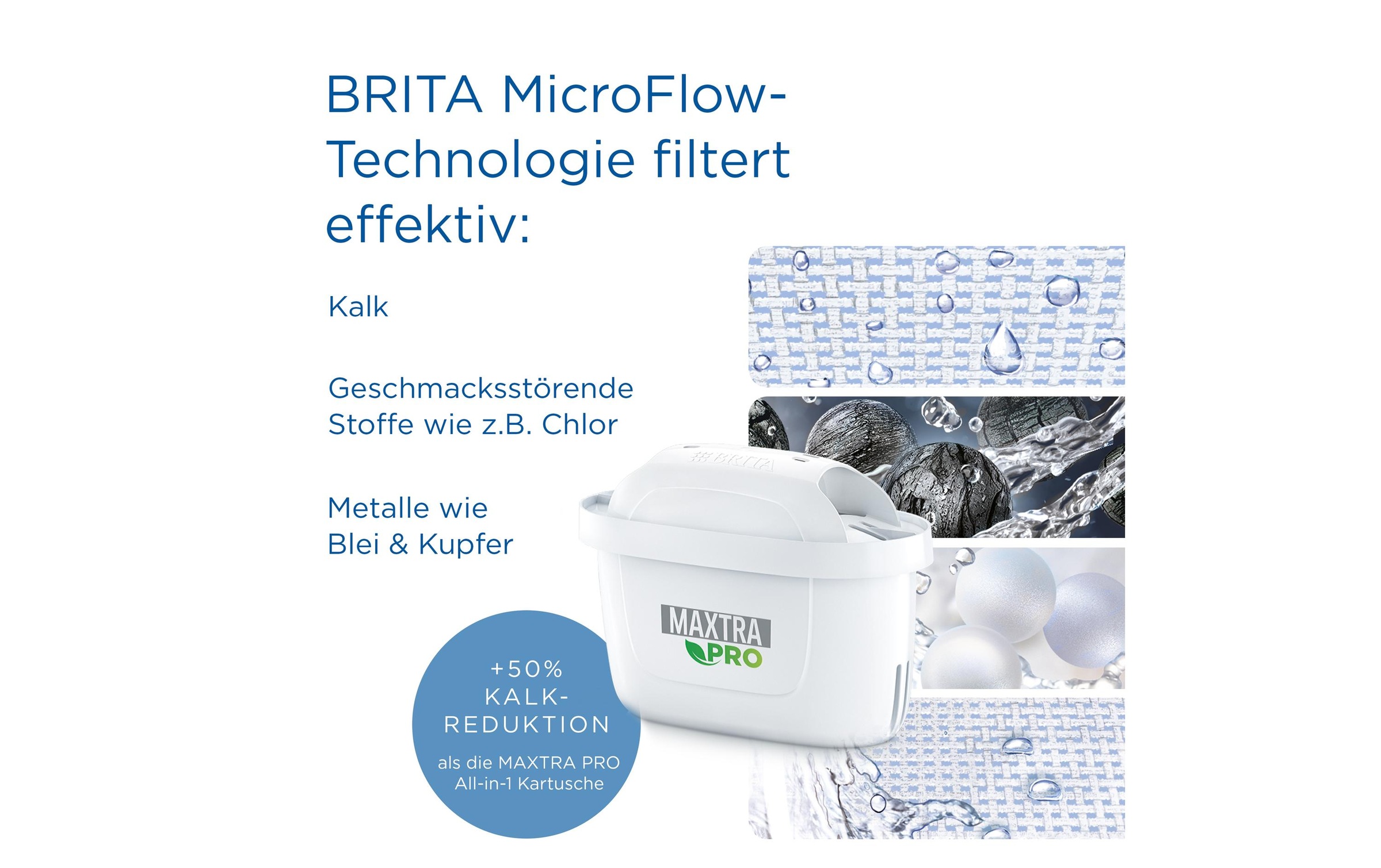 BRITA Wasserfilter »Maxtra Pro Extra Kalkschutz, 3er Pack« 3 Stk. tlg.