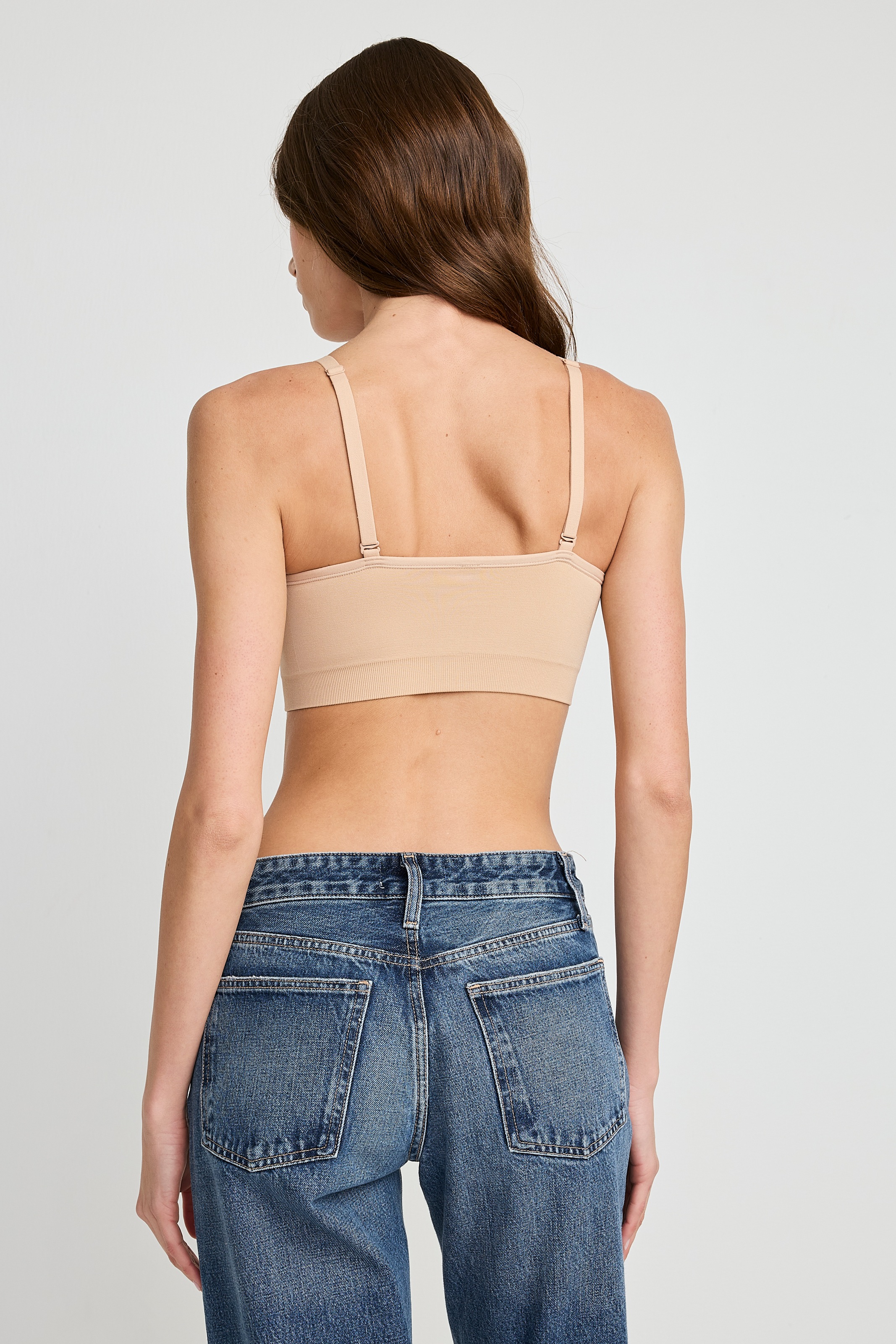 Jockey Bügelloser BH »SEAMFREE MULTIWAY BANDEAU BRA«, Abnehmbare Träger, Breites Unterbrustband