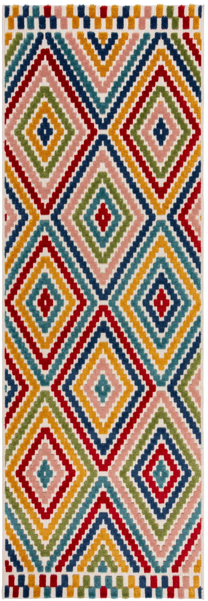 FLAIR RUGS Teppich »Diamond«, rechteckig, 3 mm Höhe, Outdoor Teppich