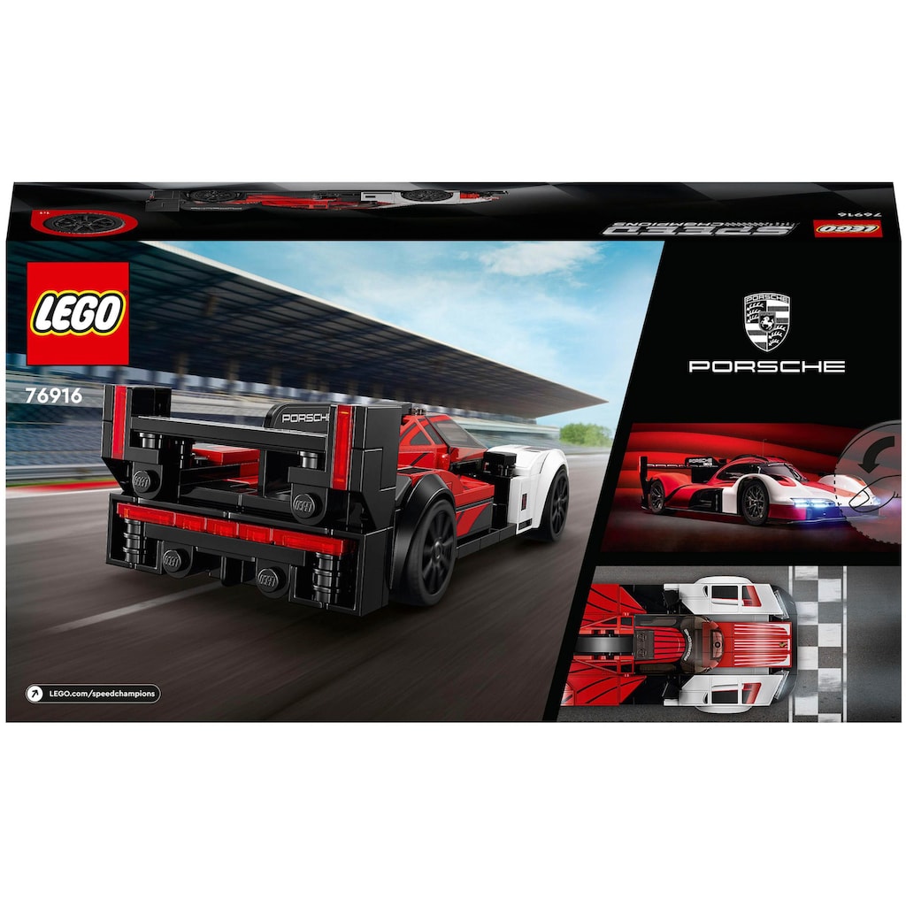 LEGO® Konstruktionsspielsteine »Porsche 963 (76916), LEGO® Speed Champions«, (280 St.)