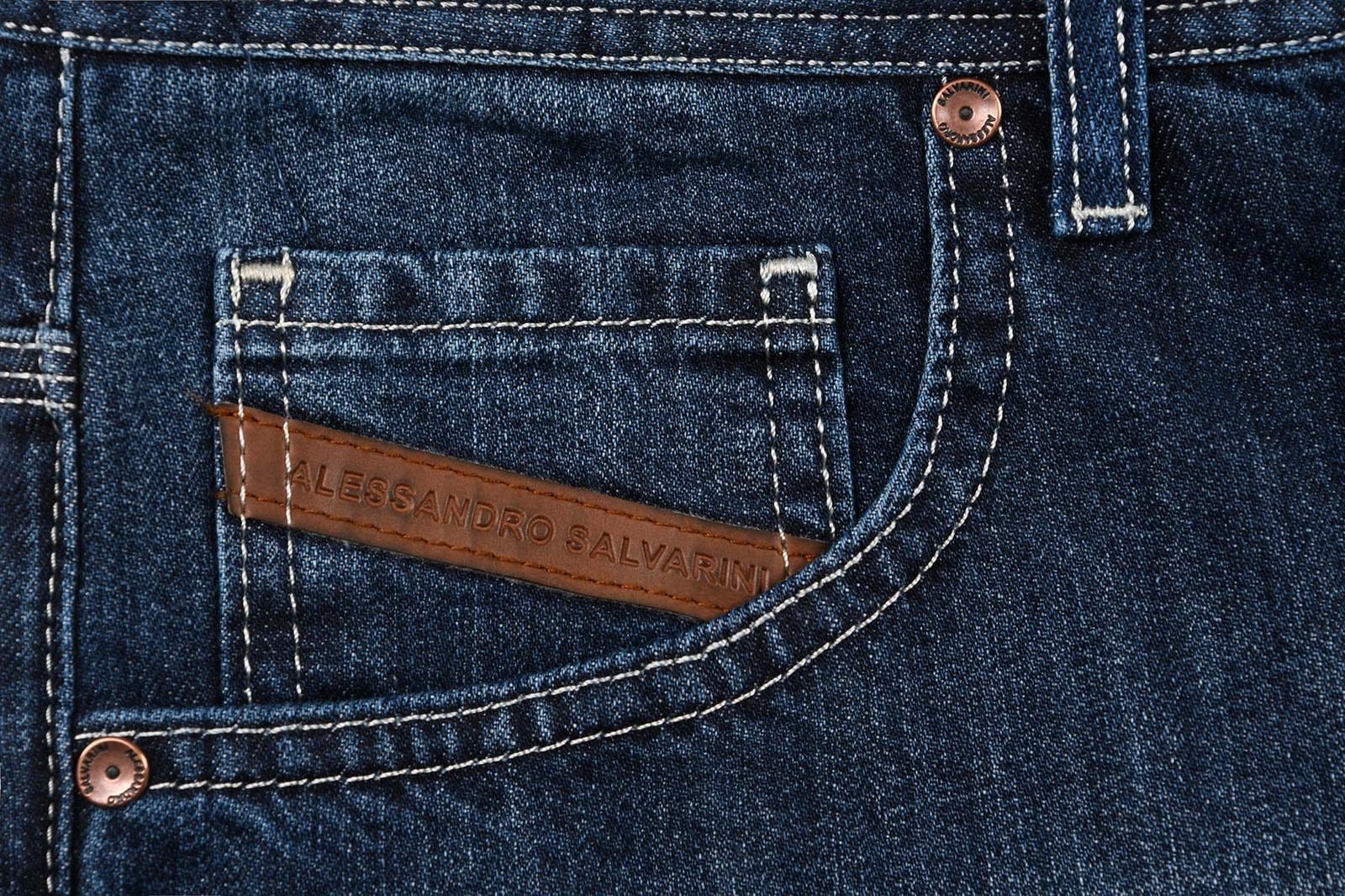 6. Bild von Alessandro Salvarini Jeansshorts »ASFilippo«, mit geradem Bein