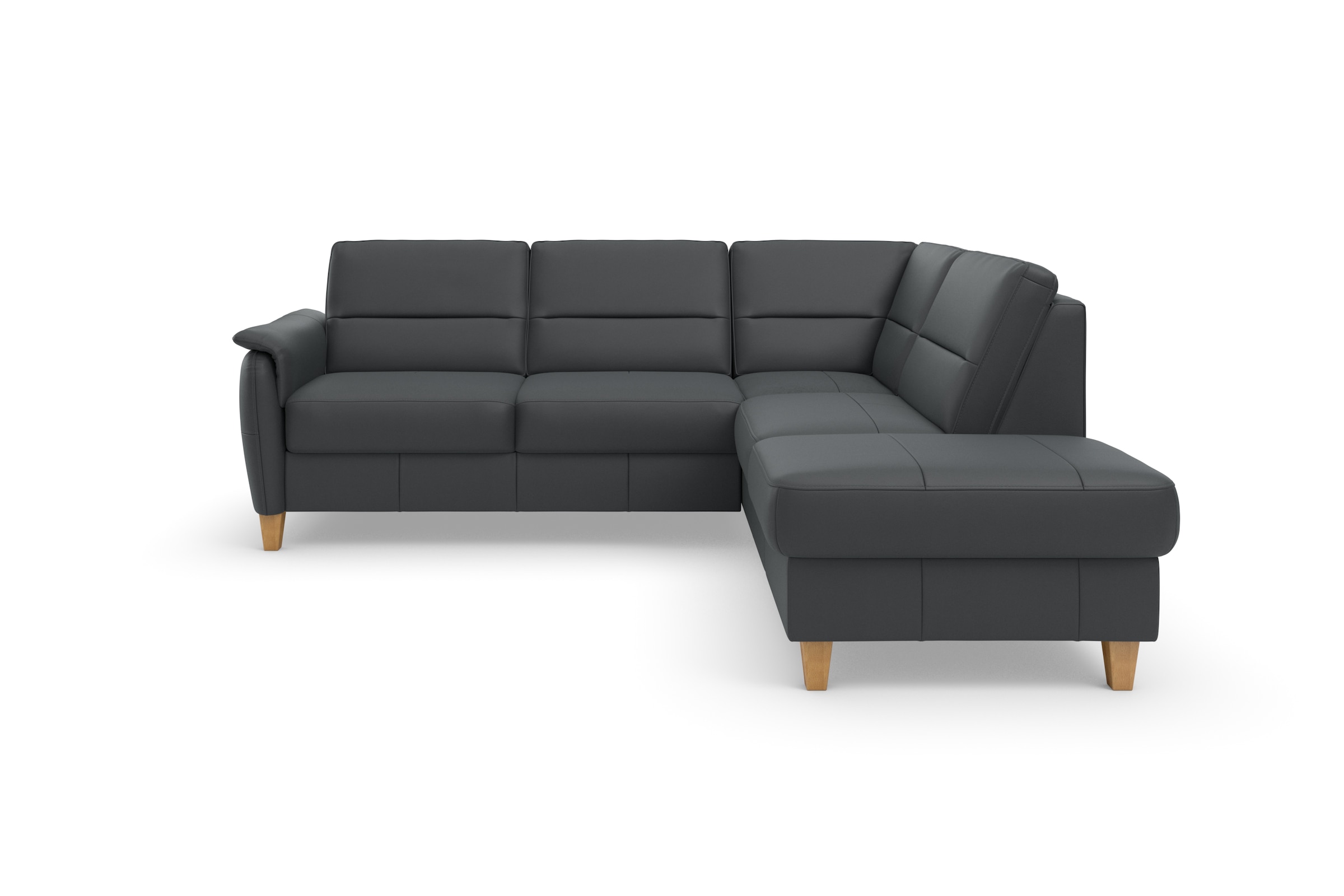 Home affaire Ecksofa »Palmera L-Form, B: 236 cm« optional Bettfunktion & Be günstig online kaufen