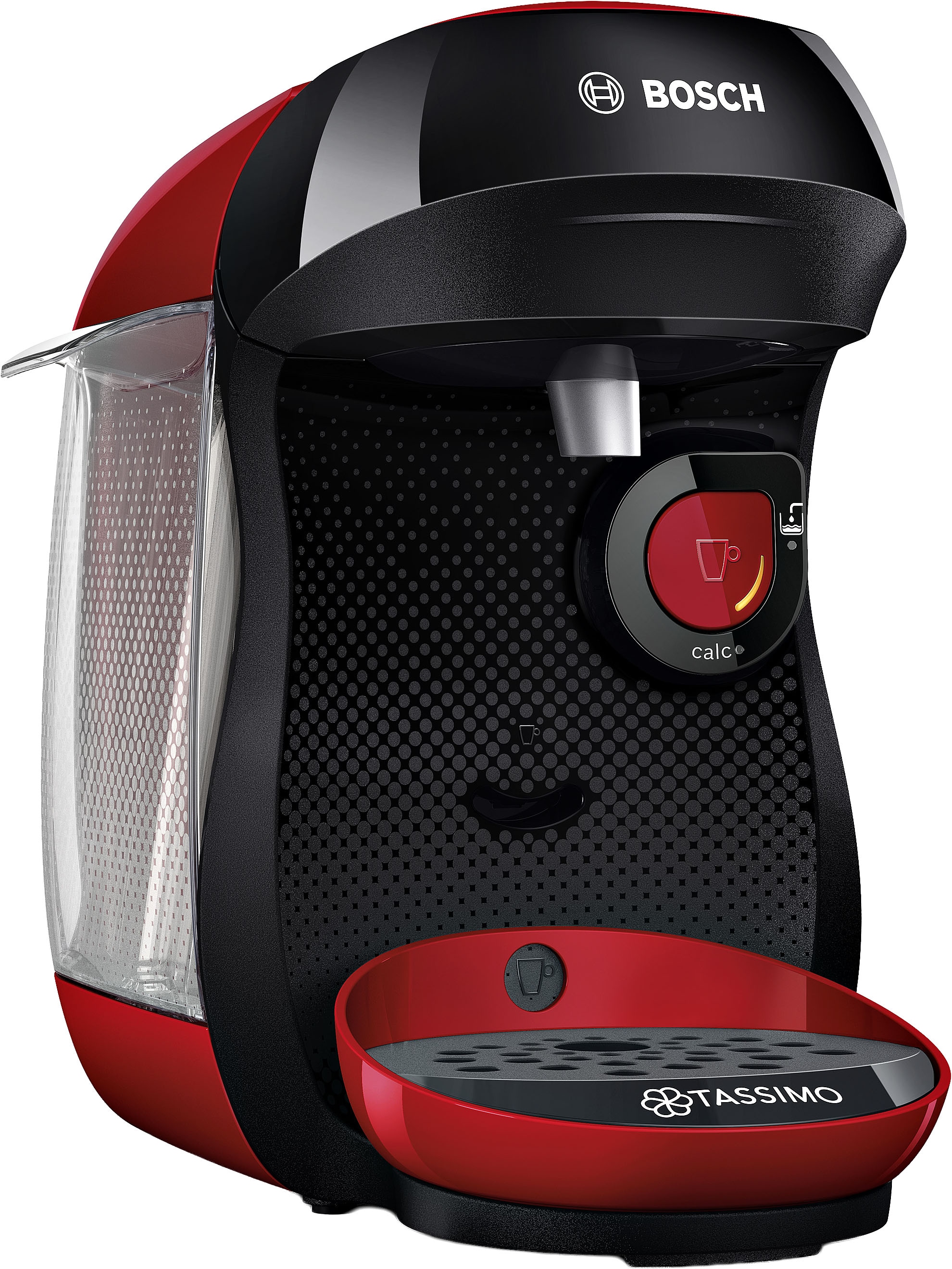 TASSIMO Kapselmaschine »Happy TAS1002N, über 70 Getränke, platzsparend« geeignet für alle Tassen, Wassertank 0,7 L, schwarz