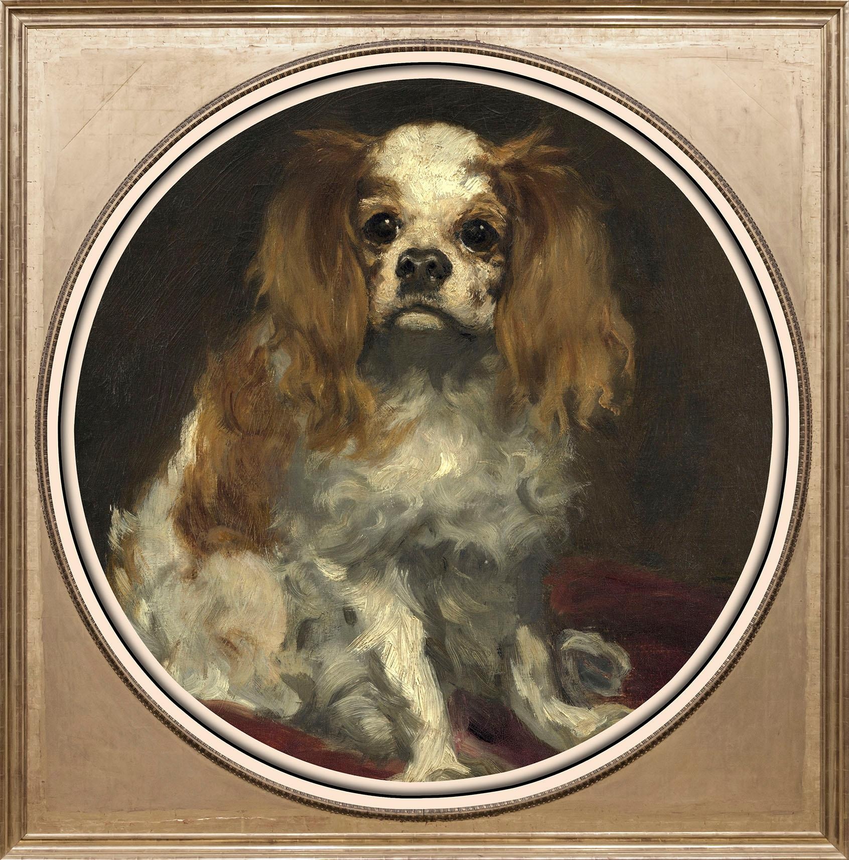queence Acrylglasbild »Spaniel«, Kunst-Gemälde-Tiere-Hund-Hunde-Hundebilder günstig online kaufen