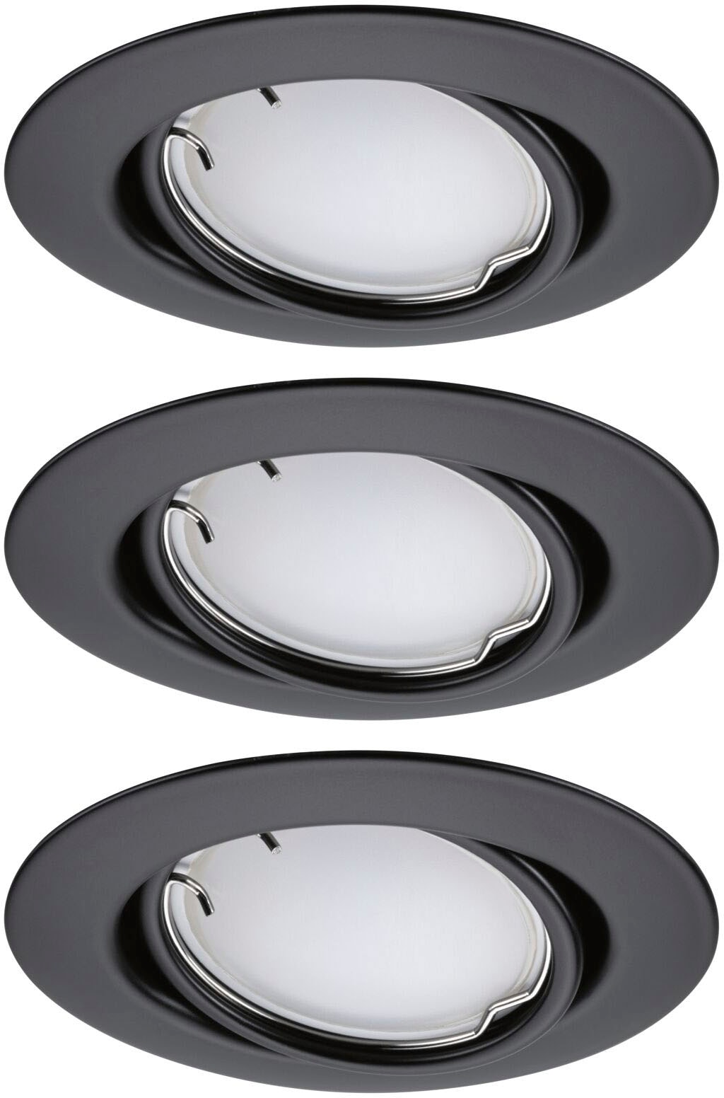 Paulmann LED Einbauleuchte »Base 3x420lm 230V«, 3 flammig, Zigbee Basisset