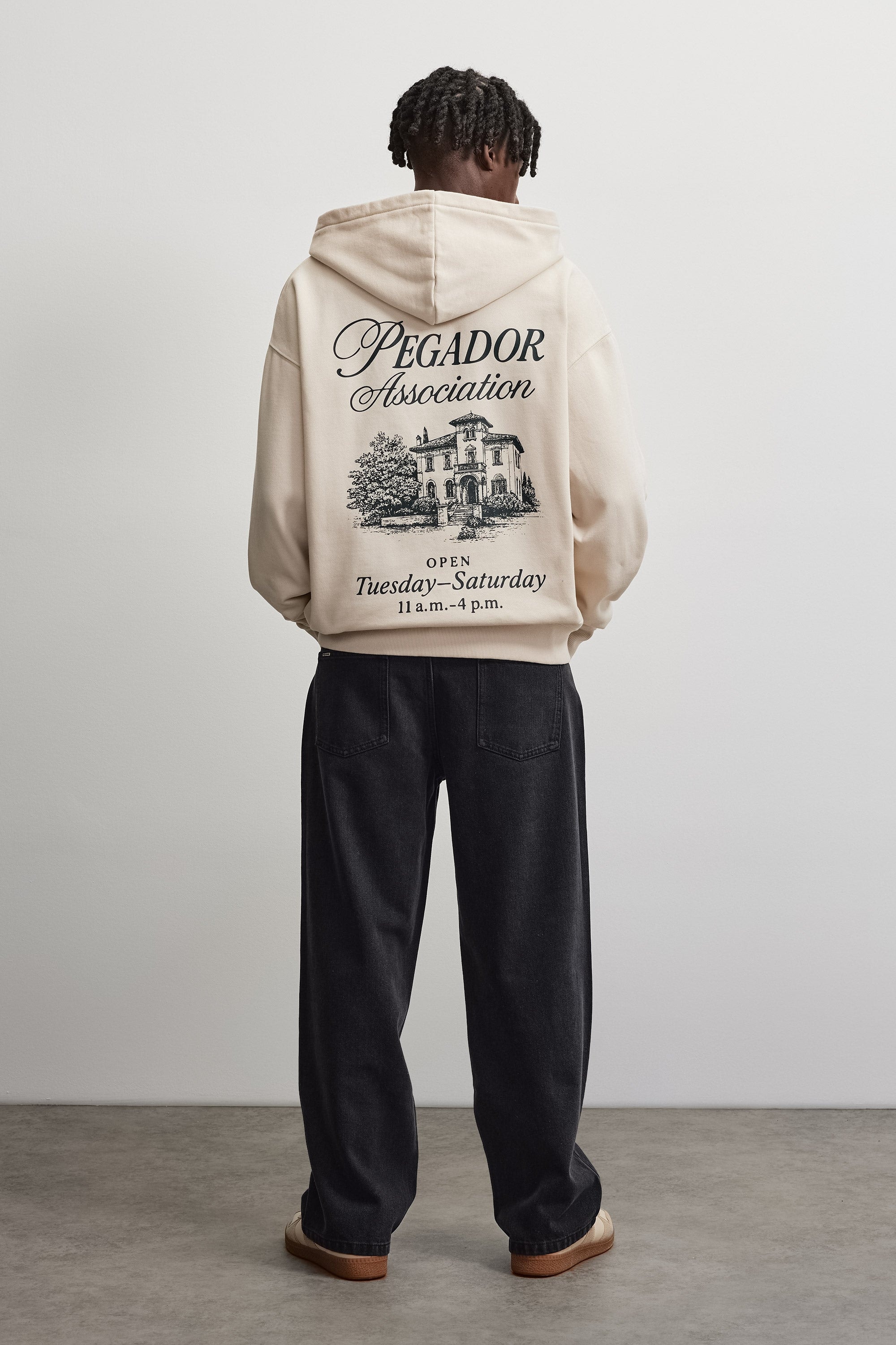 PEGADOR Kapuzensweatjacke »Carloforte Oversized Sweat Jacket« Baumwollmischung, oversized