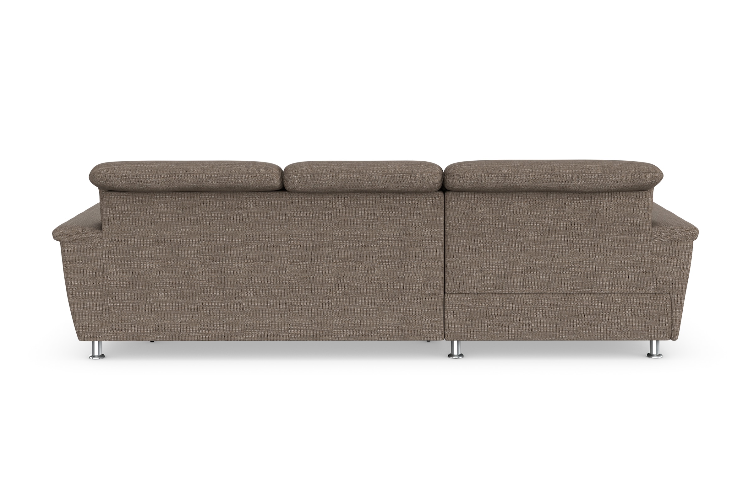 DOMO collection Ecksofa Franzi, wahlweise mit Bettfunktion, Bettkasten und Kopfteilverstellung
