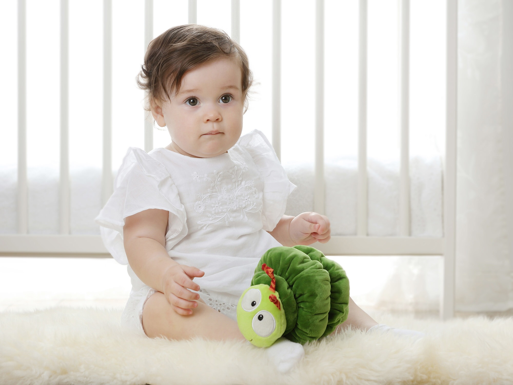 Sigikid Kuscheltier »PlayQ, Rattel-Raupe«