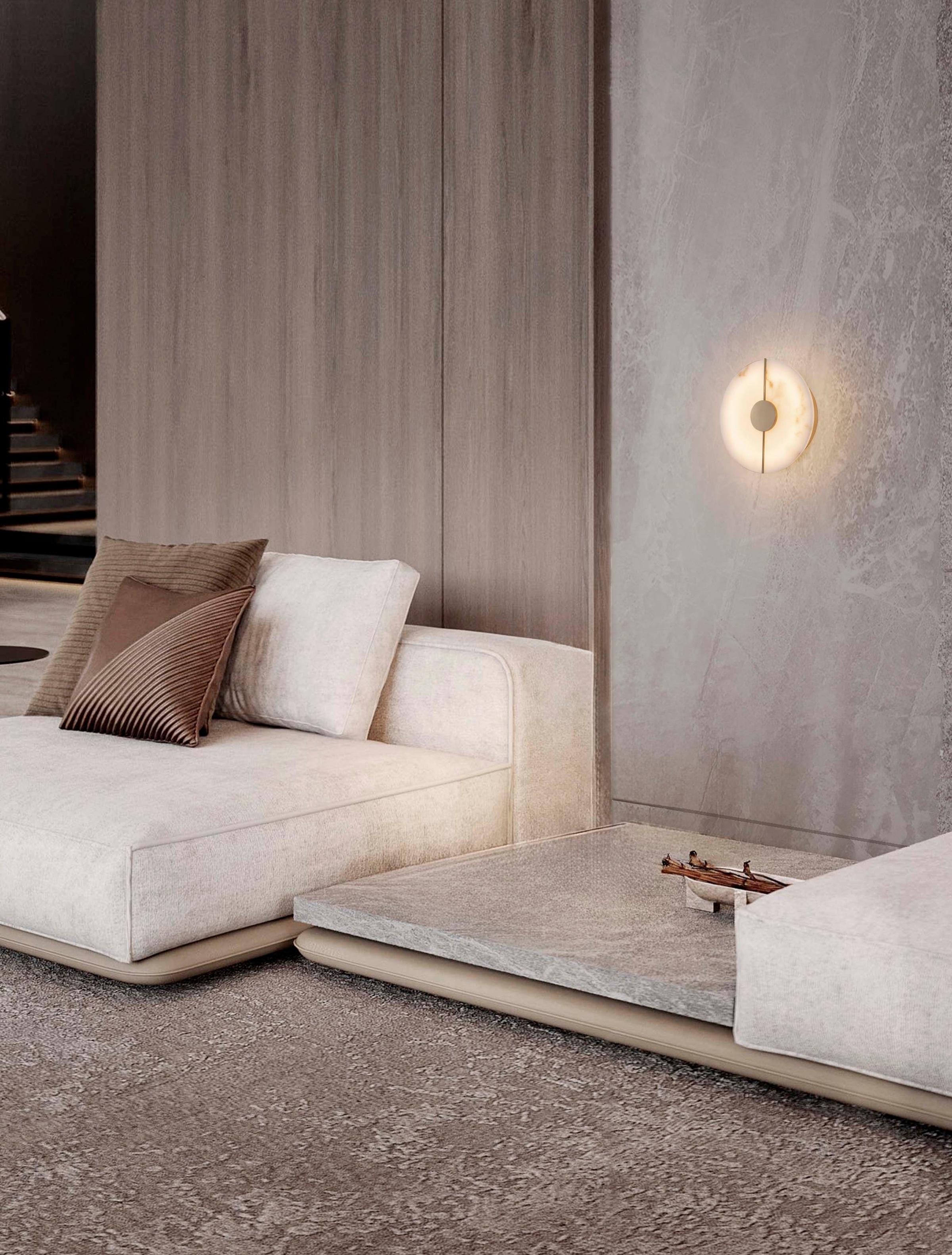 Nova Luce Wandleuchte »AIDER« LED-Modul 1 Stk. Warmweiß günstig online kaufen